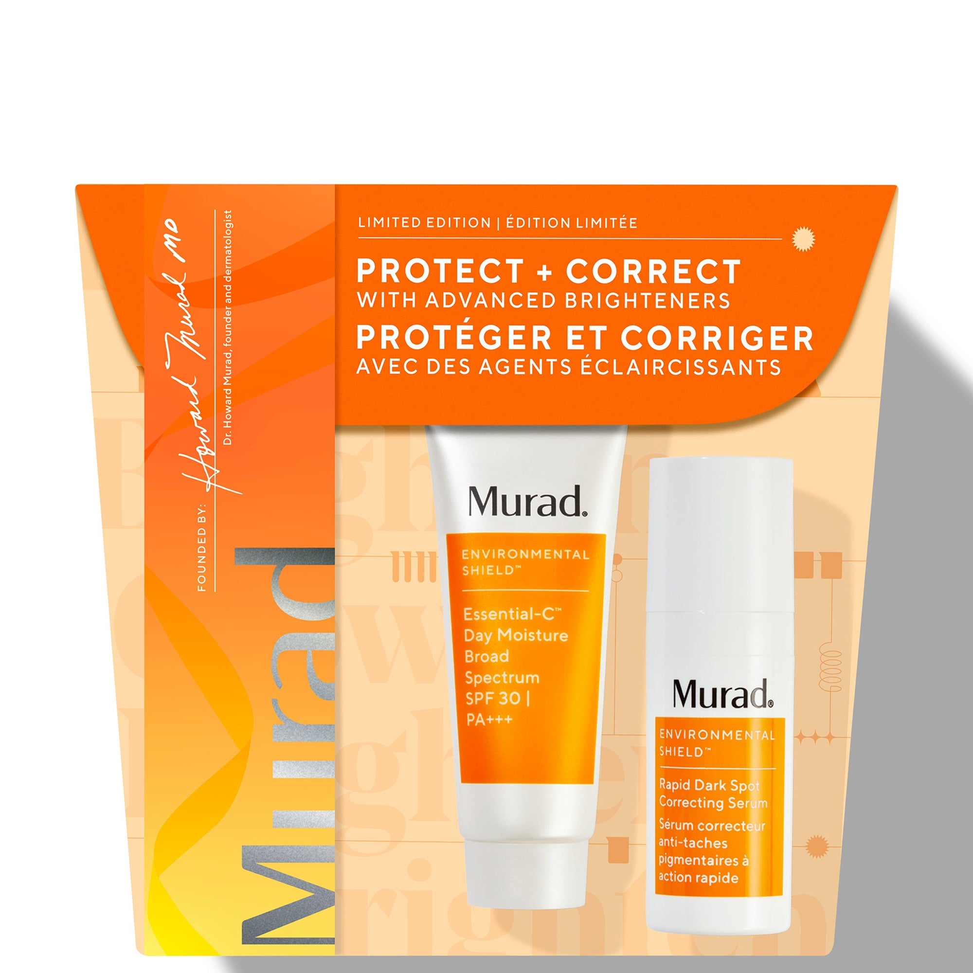 Murad Protect + Correct with Advanced Brighteners Set (Worth £65 ...