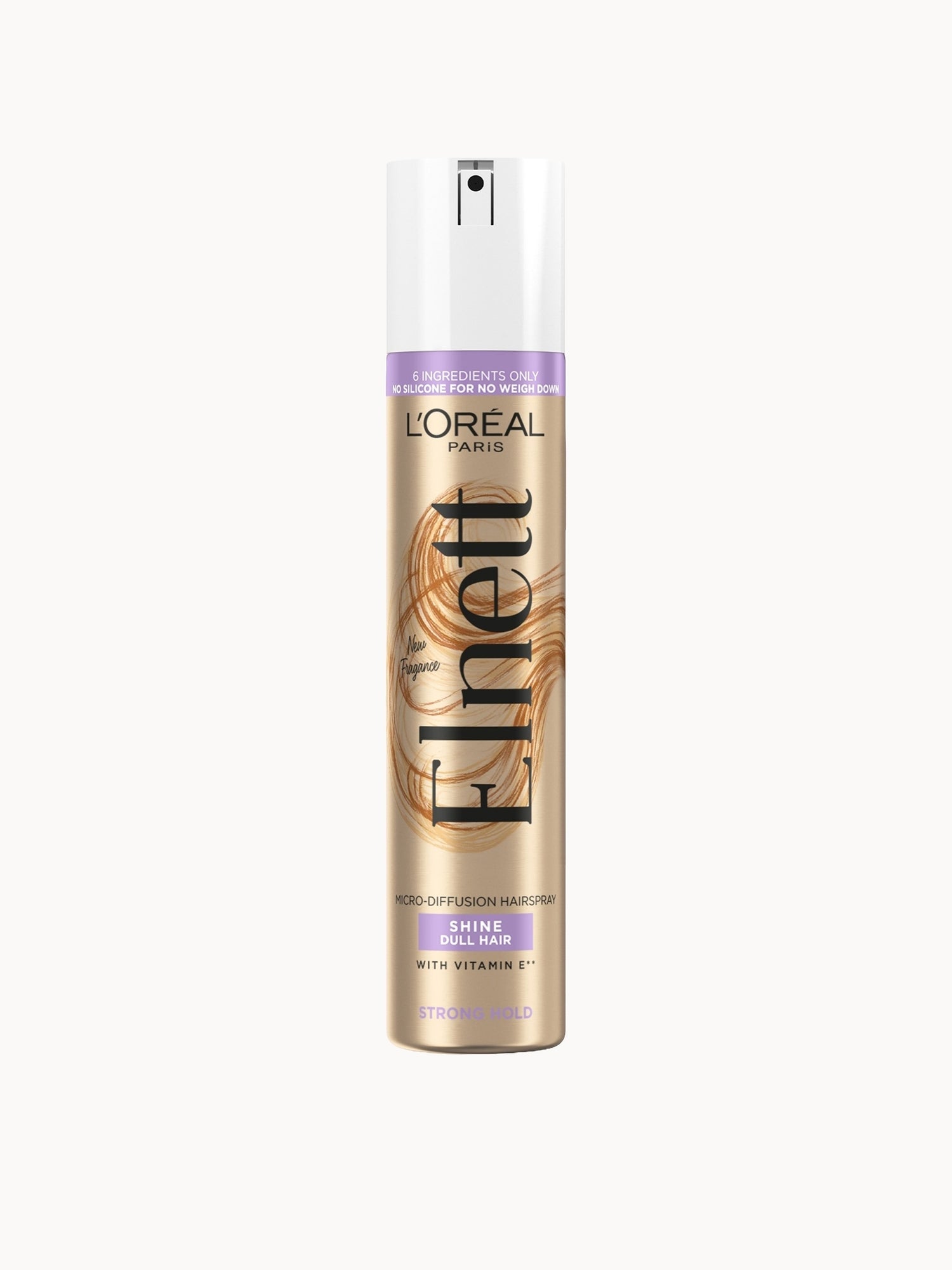 L'Oréal Paris Elnett Hair Spray for Dull Hair with Vitamin E 200ml