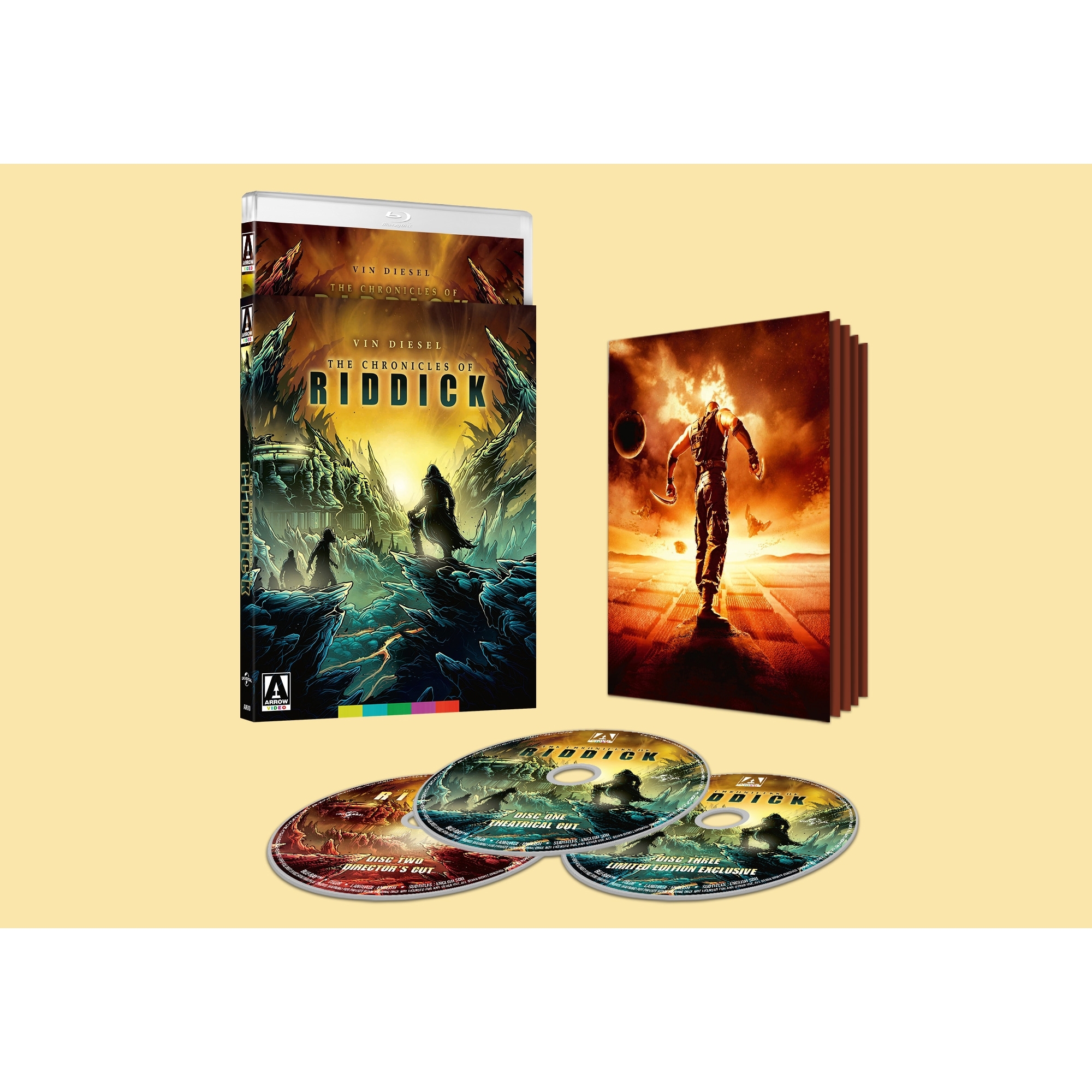 The Chronicles of Riddick Limited Edition Blu-ray | Arrow Video US