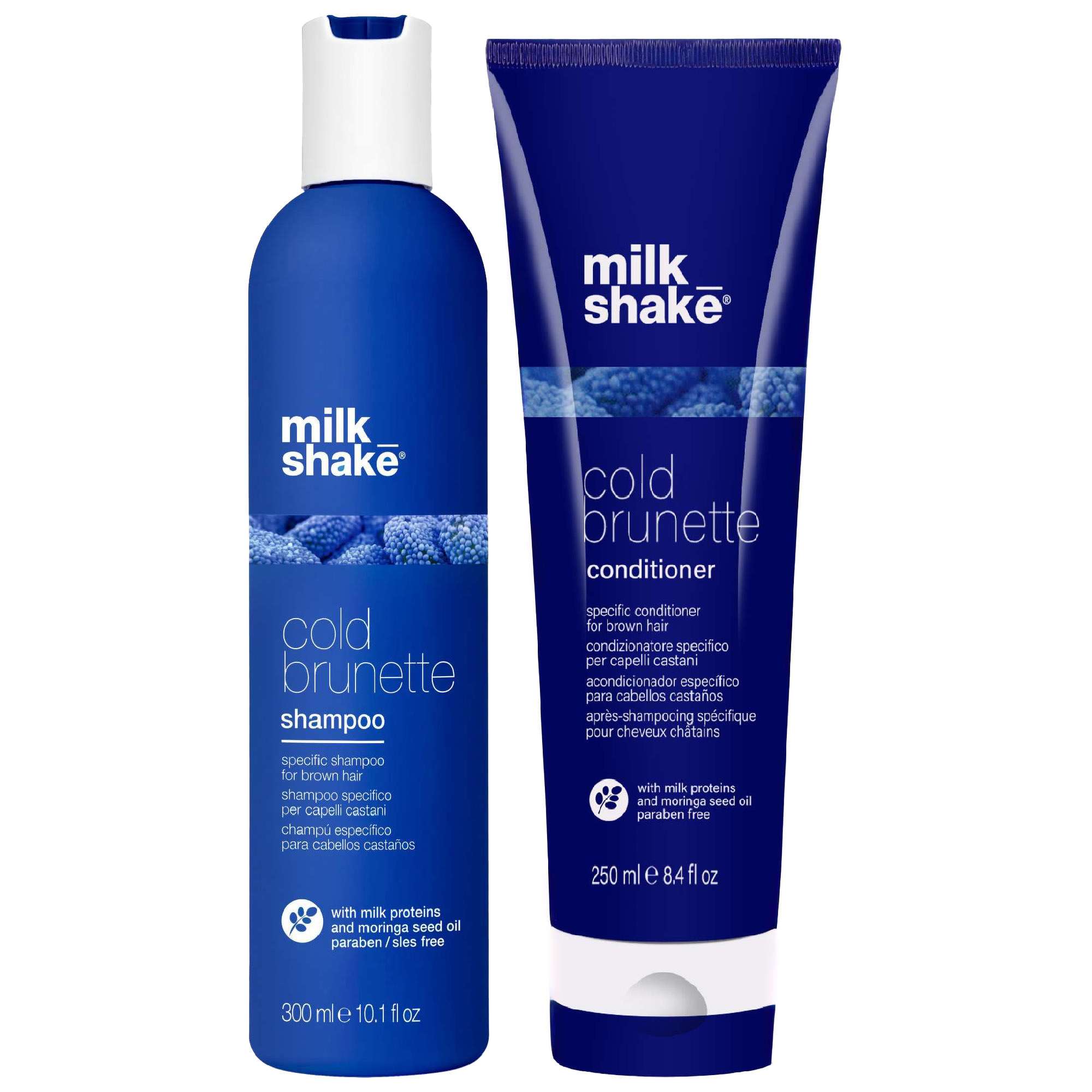 milk_shake: milk_shake  Duo: Cold Brunette Shampoo 300ml & Cold Brunette Conditioner 250ml