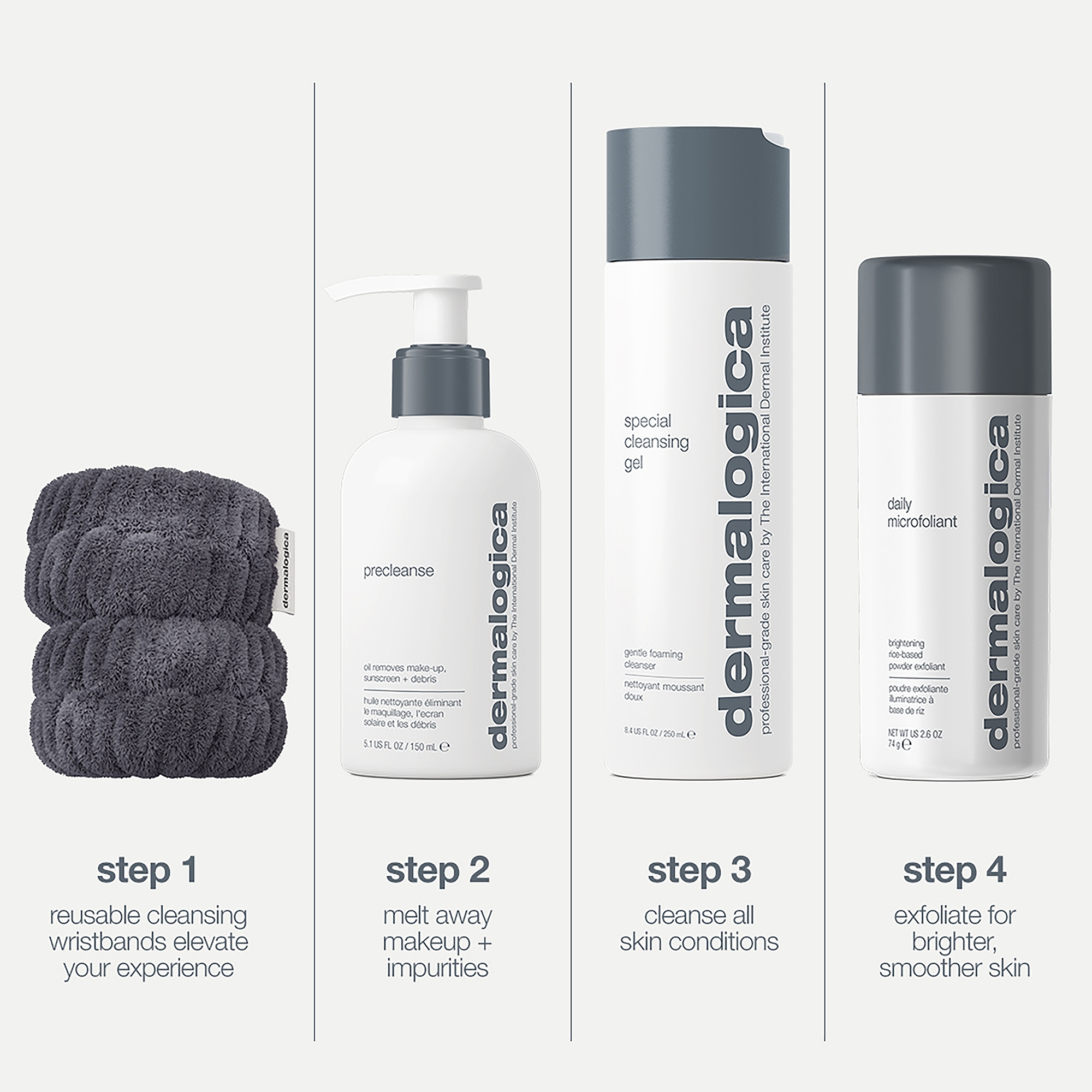 Dermalogica Cleanse and Glow Gift Set ($186 Value) | Dermstore