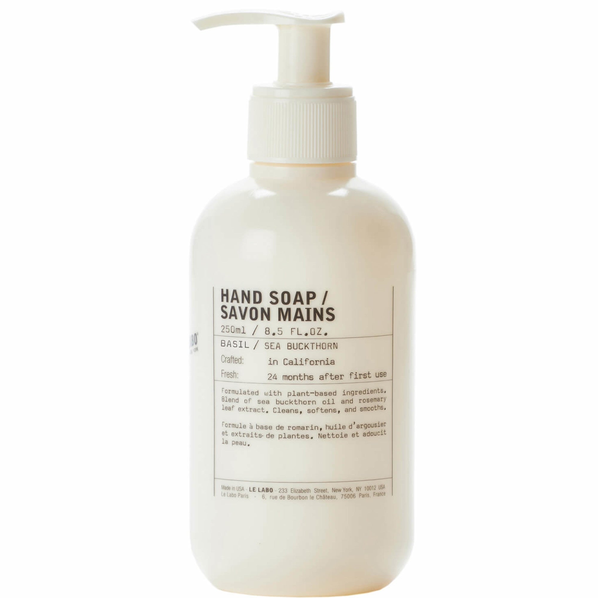 Le Labo Basil Hand Soap and Lotion Duo | Cult Beauty