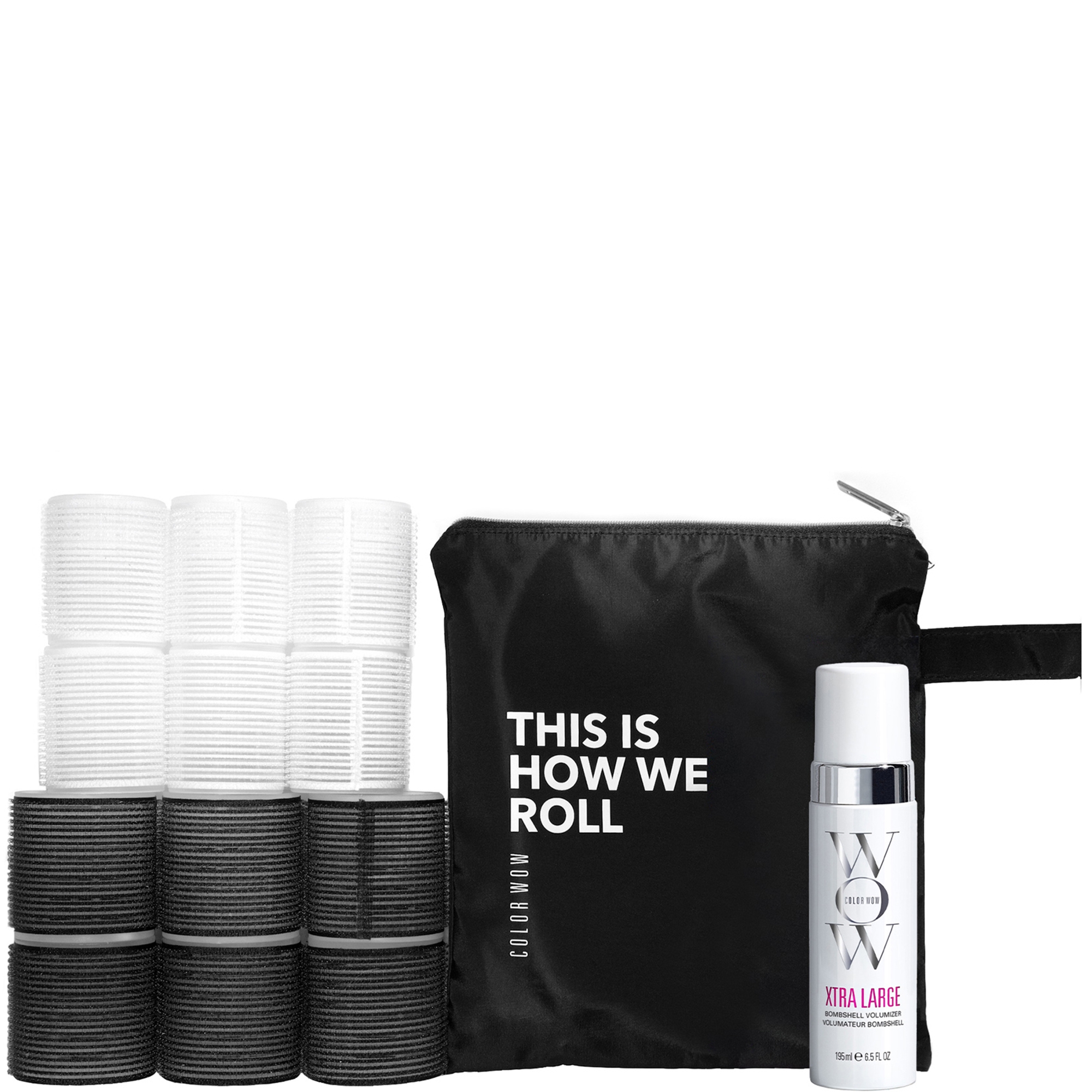 Color Wow Xtra Large Bombshell Volumizer and This is How We Roll Duo | LOOKFANTASTIC