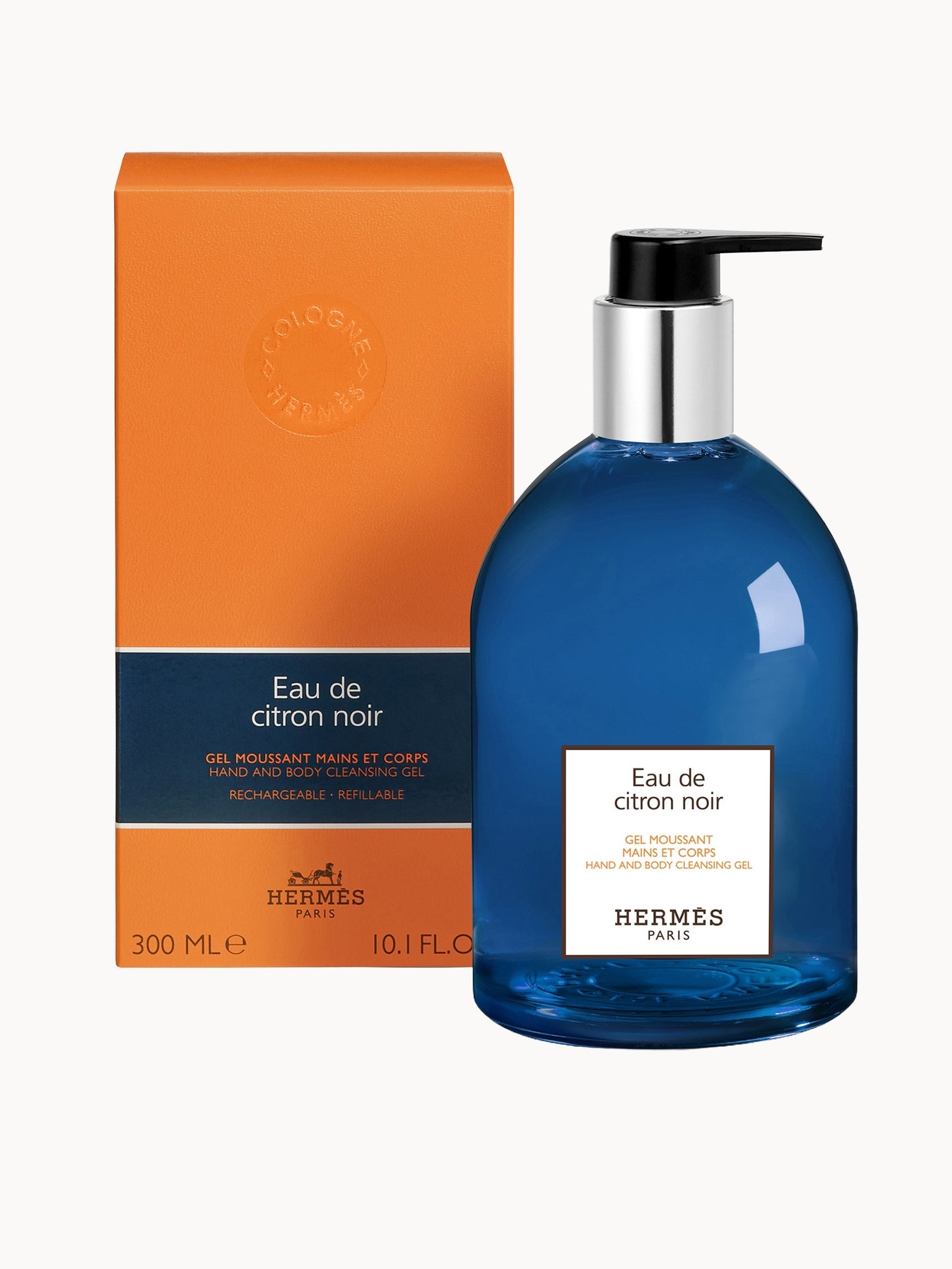 Hermès Eau De Citron Noir Moisturizing Body Lotion Bottle 200ml