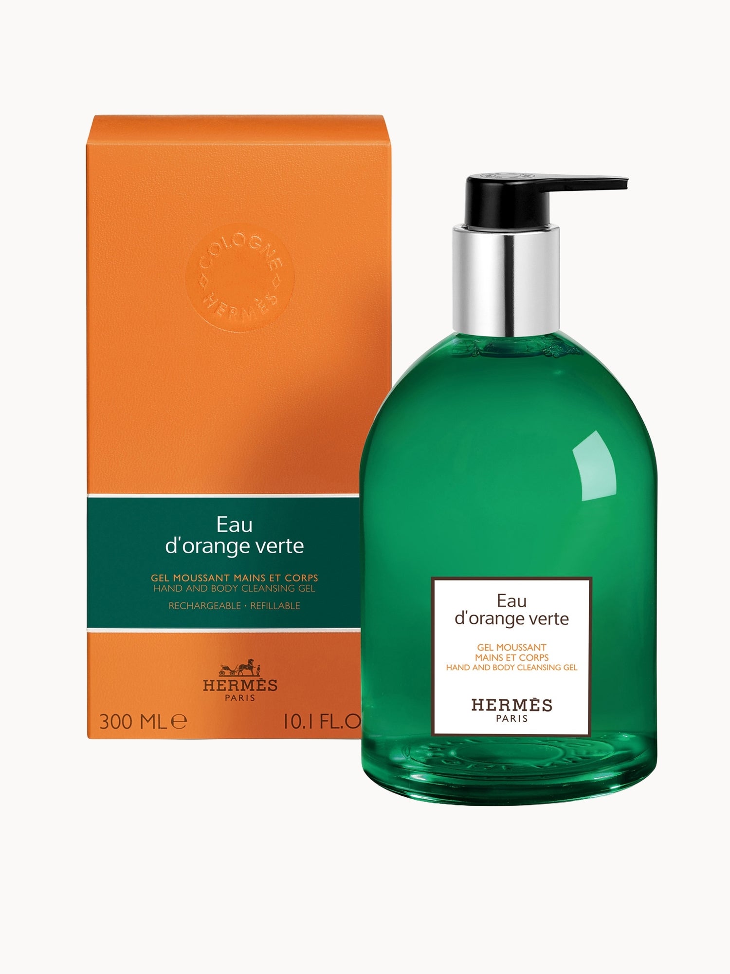 Hermès Eau D'Orange Verte Hand and Body Cleansing Gel Bottle 300ml