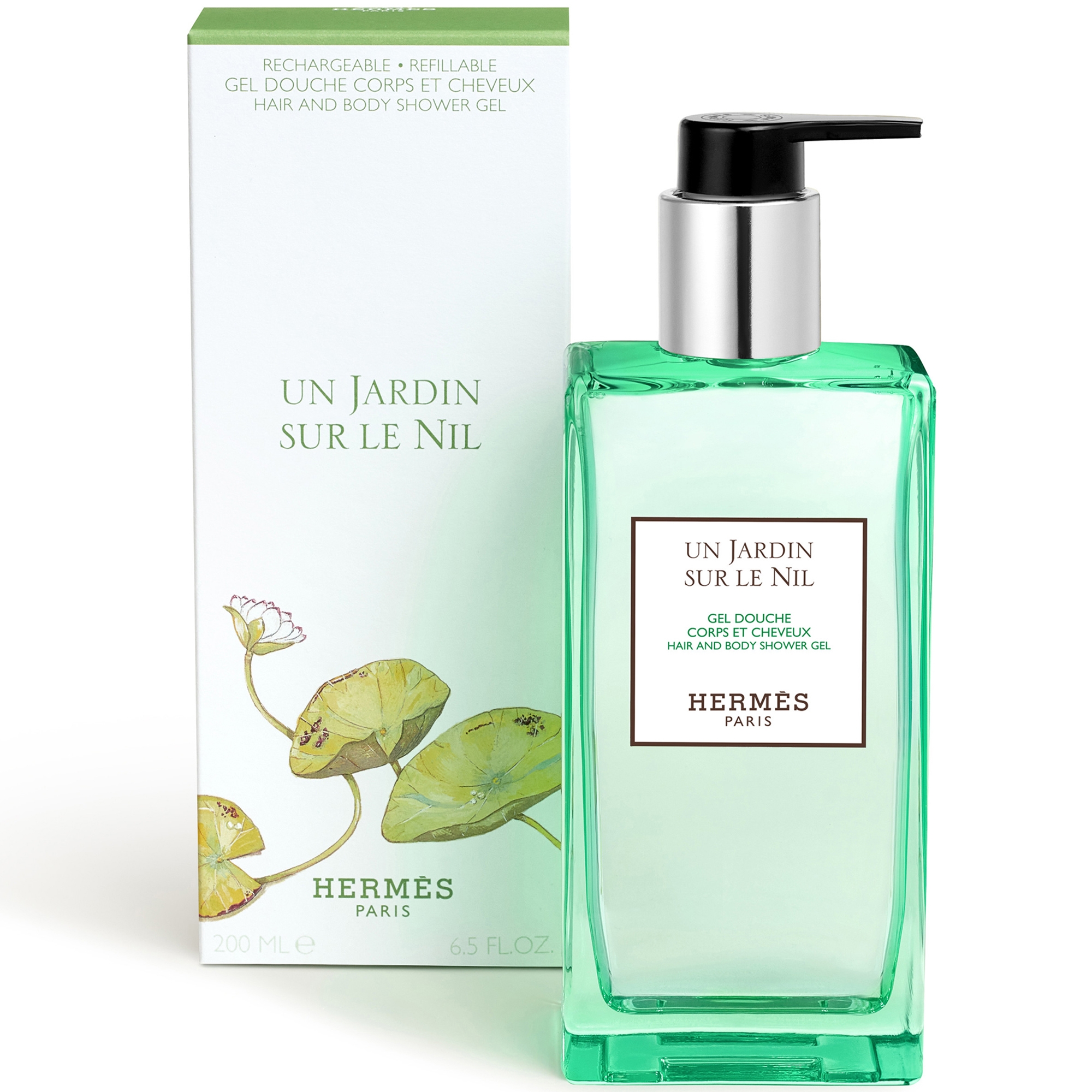 Hermès Un Jardin Sur Le Nil Hair and Body Shower Gel Bott 200ml