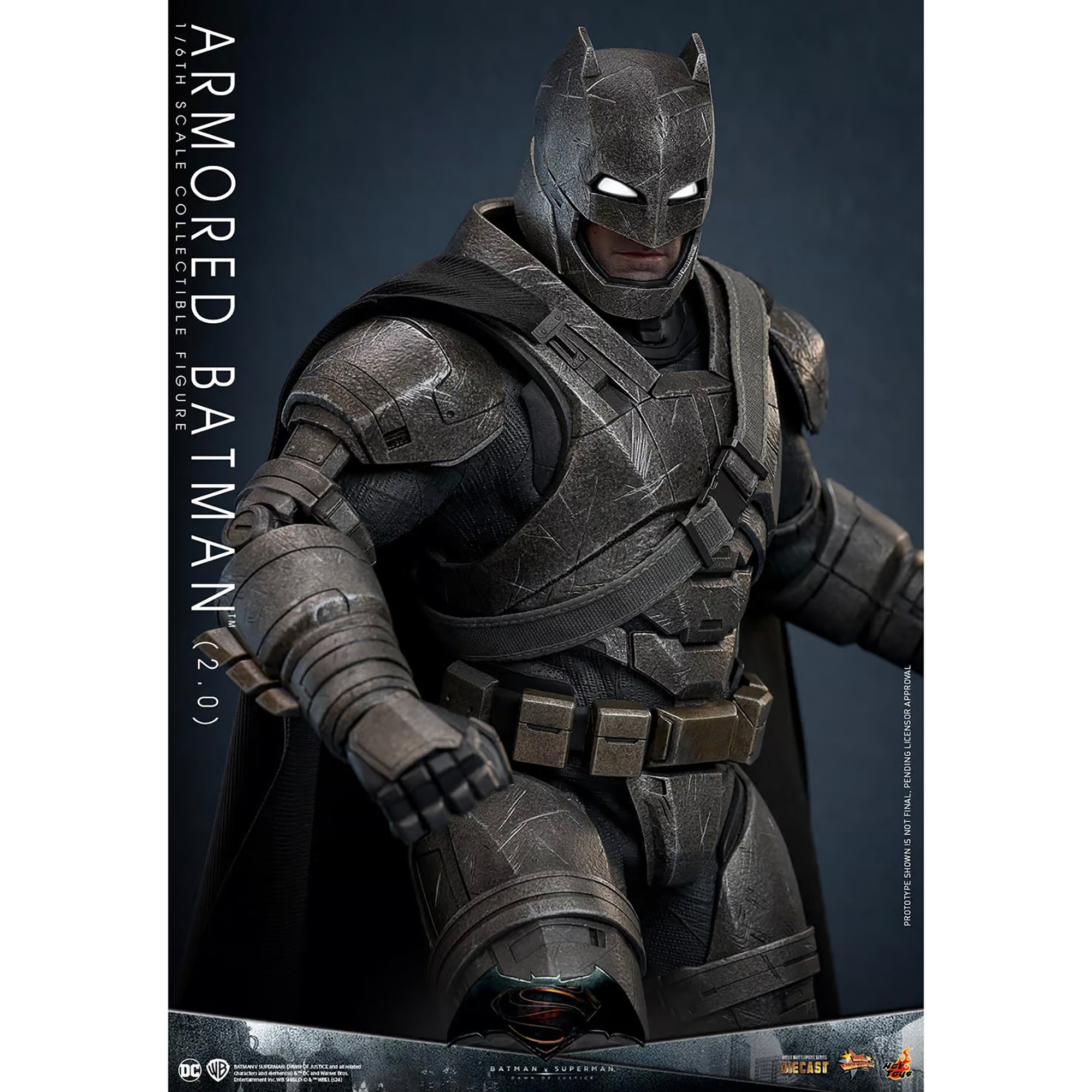 Hot Toys 1:6 Scale DC Comics Batman v Superman Armored Batman (2.0