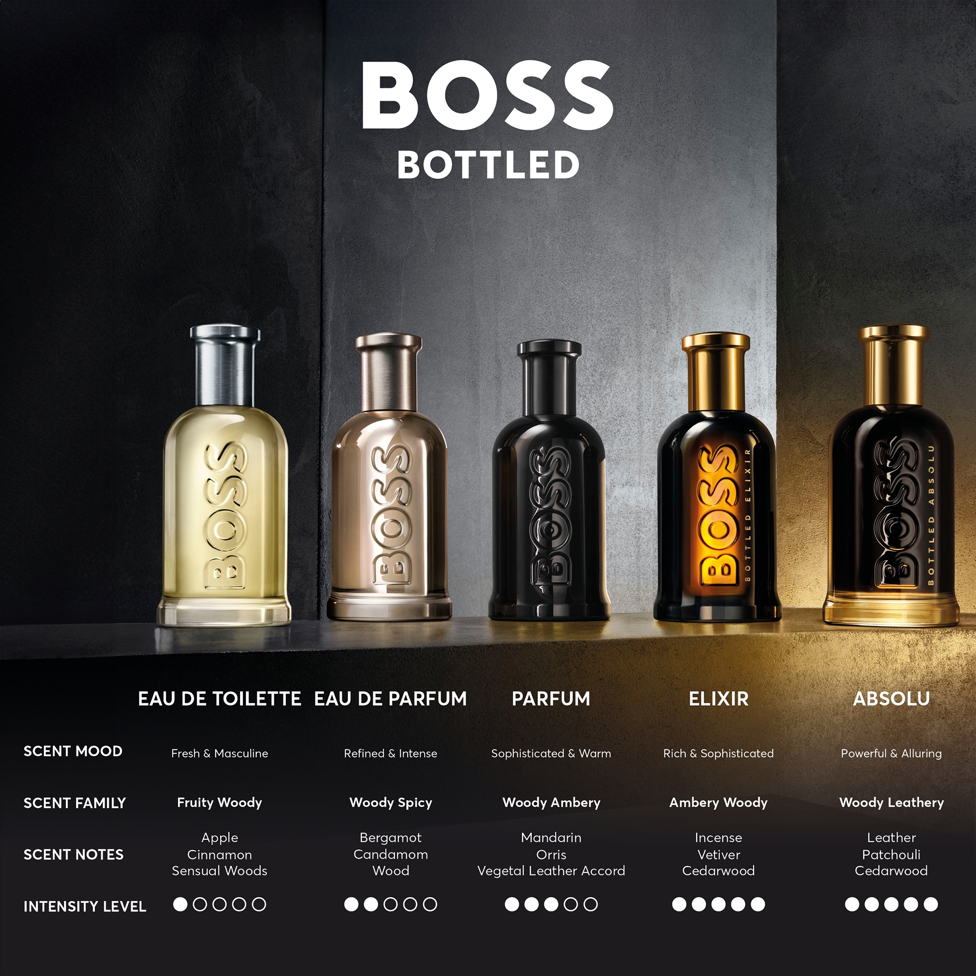 BOSS BOTTLED ABSOLU 50ml香水 Boss Bottled Absolu 50 ml parfum van Hugo Boss | Parfumerie.nl