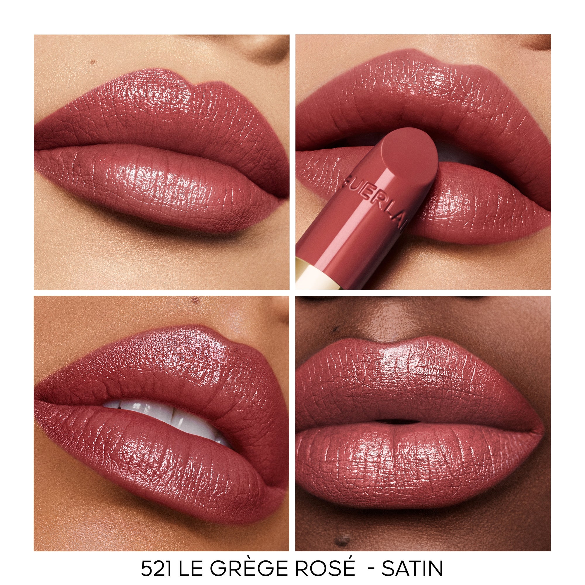 GUERLAIN Rouge G The Refill-518 Le Rose Blush- Satin | Cult Beauty