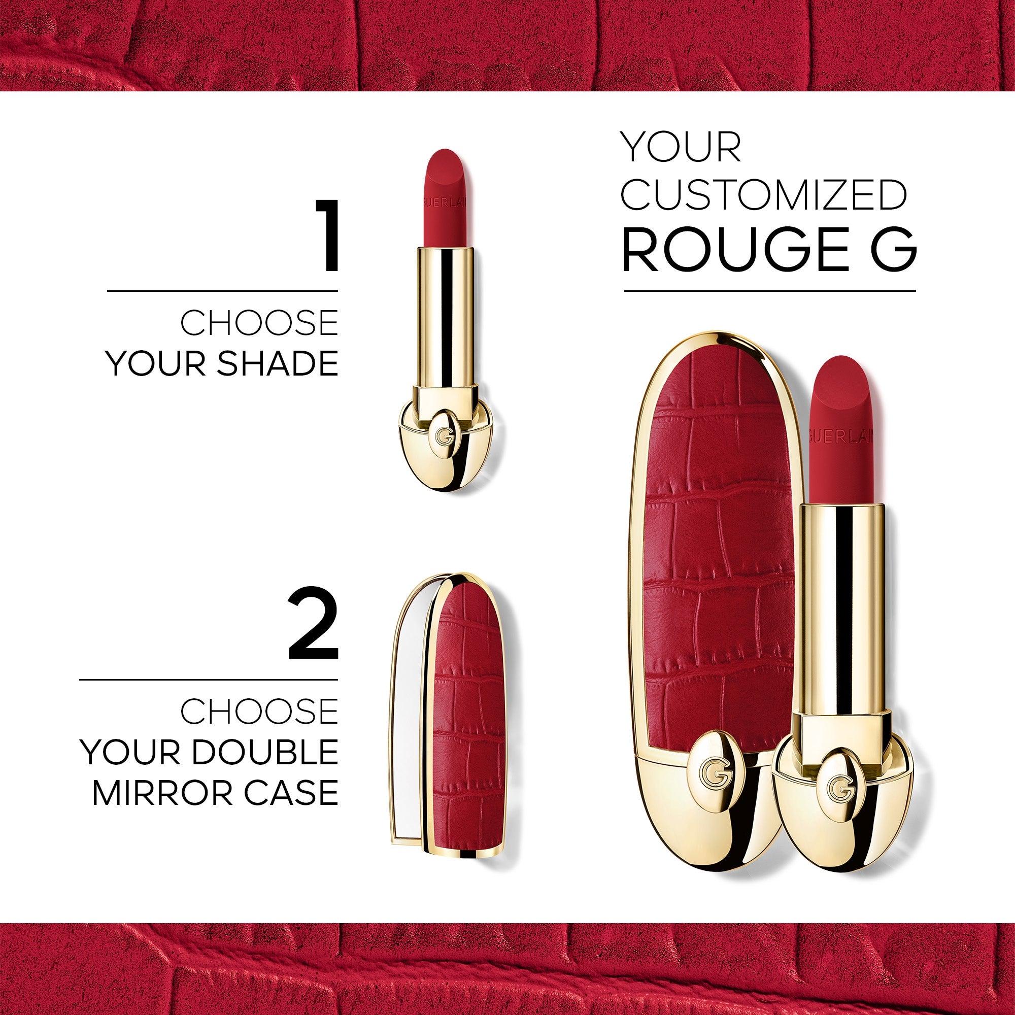 GUERLAIN Rouge G The Refill-886 Le Fuchsia Vibrant- Velvet | Cult