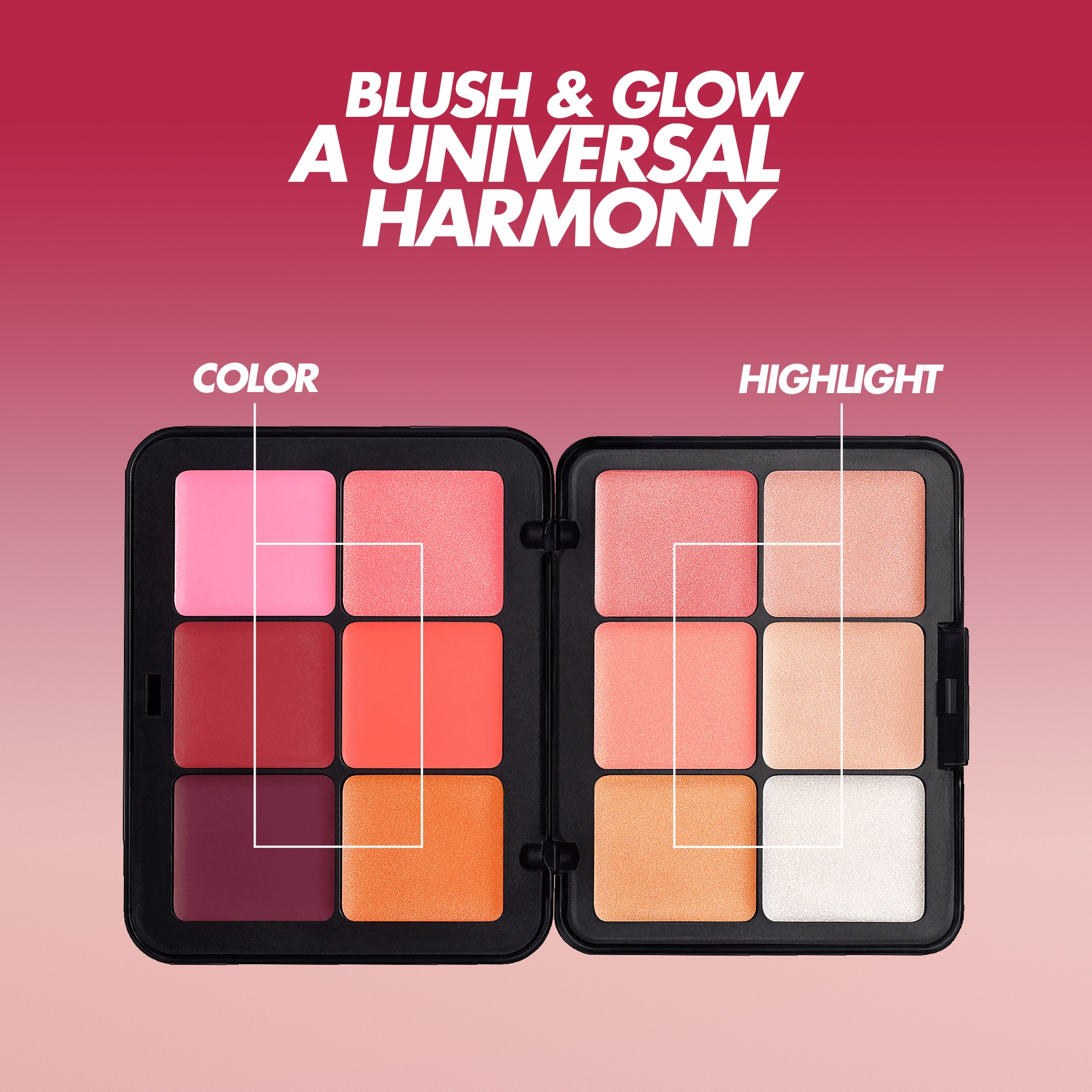 アイシャドウ MAKEUPFOREVER HDSKIN BLUSH & GLOWPALETTE Amazon.com : HD Skin Blush and Glow Palette by Make Up For