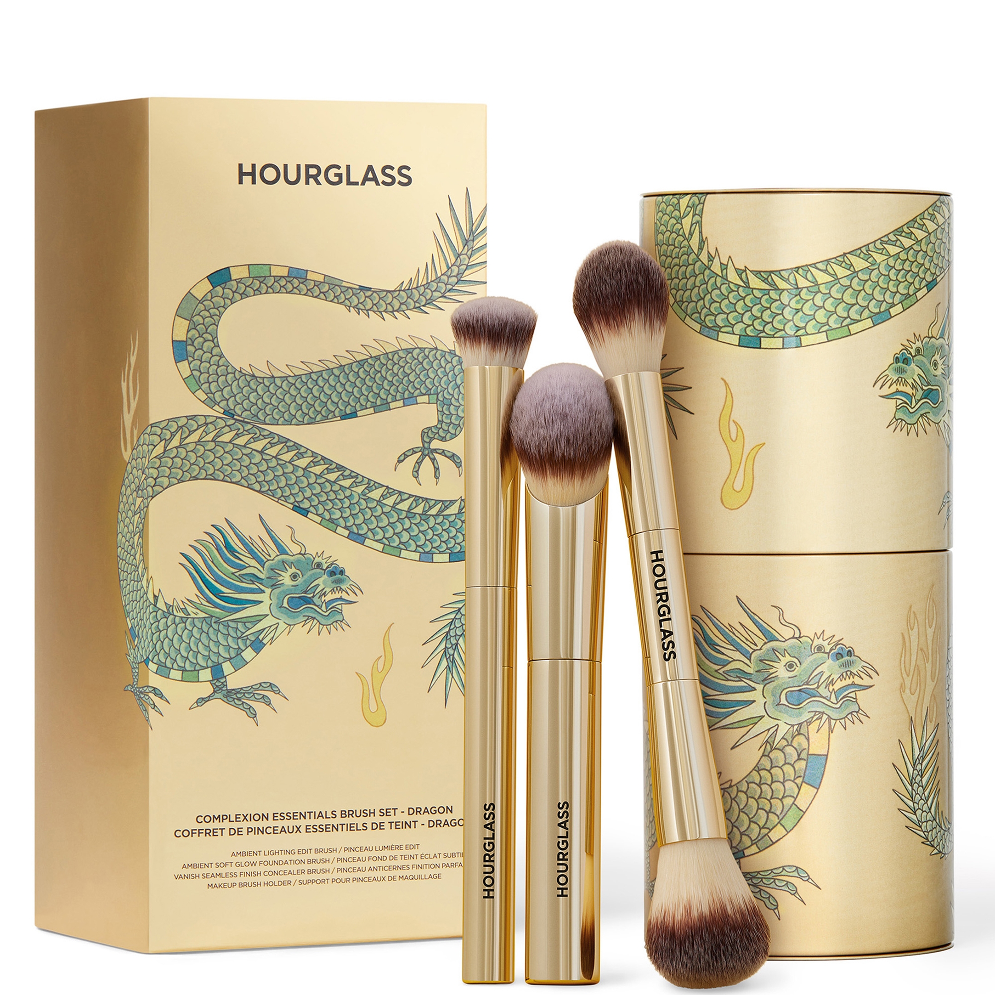 Hourglass Tools Complexion Essentials Brush Set - Dragon | CultBeauty