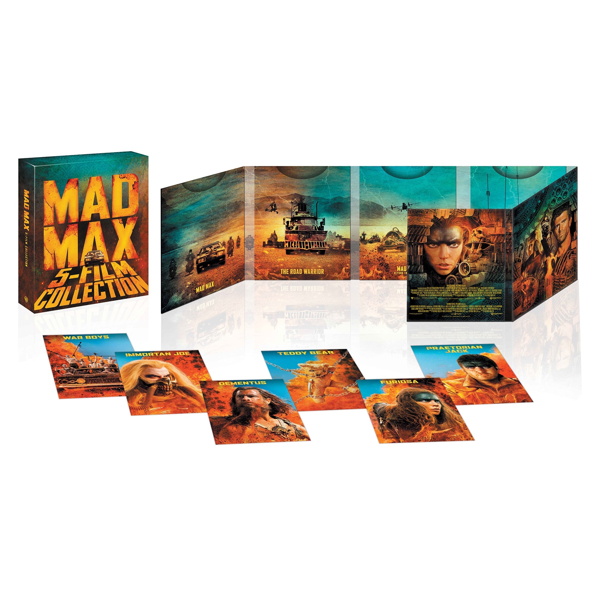Mad Max 5-Film Petrol Can Collector's Edition 4K Ultra HD