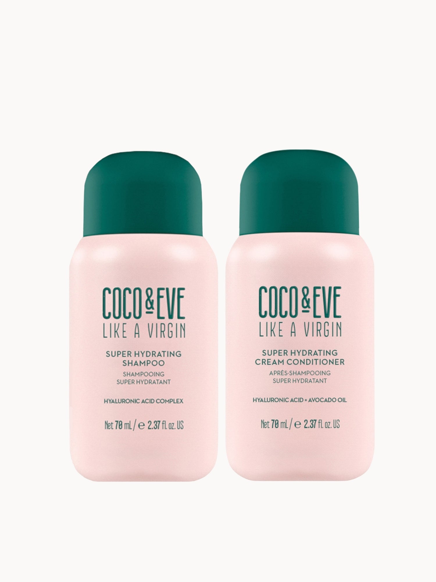 Coco & Eve Super Hydrating Shampoo and Conditioner Travel Bundle