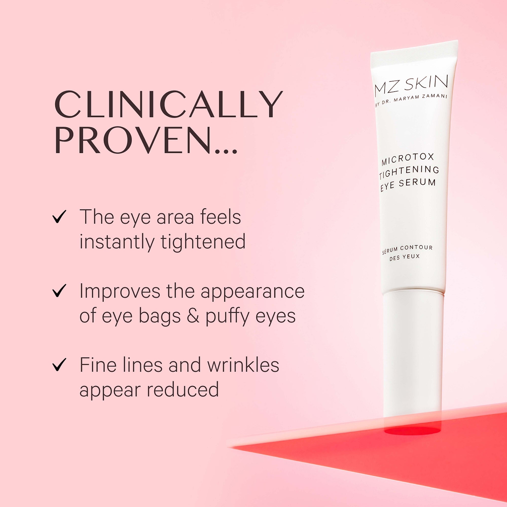 MZ Skin Microtox Tightening Eye Serum 15ml | Cult Beauty