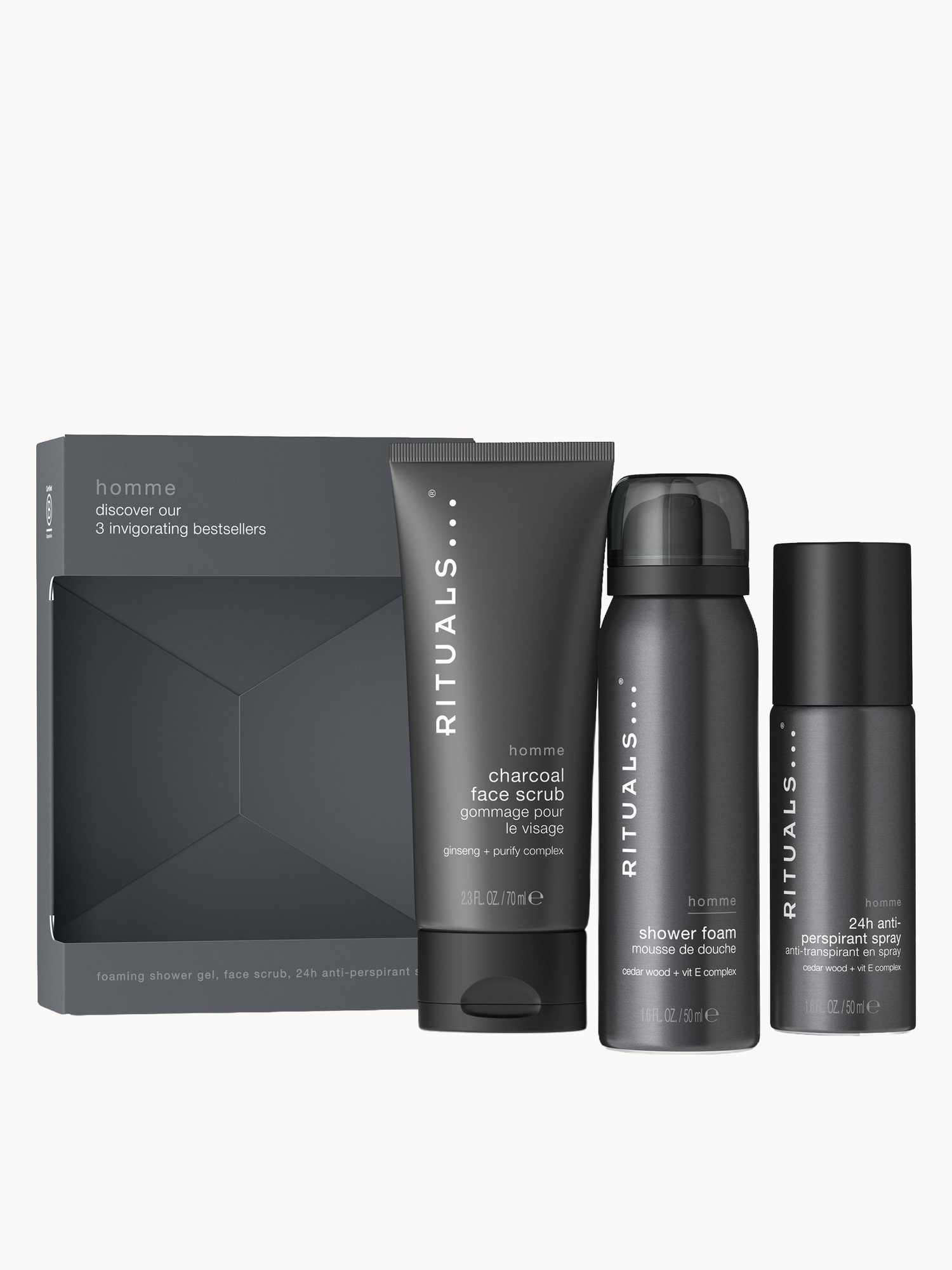 Rituals: RITUALS Homme Collection Men's Aromatic Mini Bath and Body Set