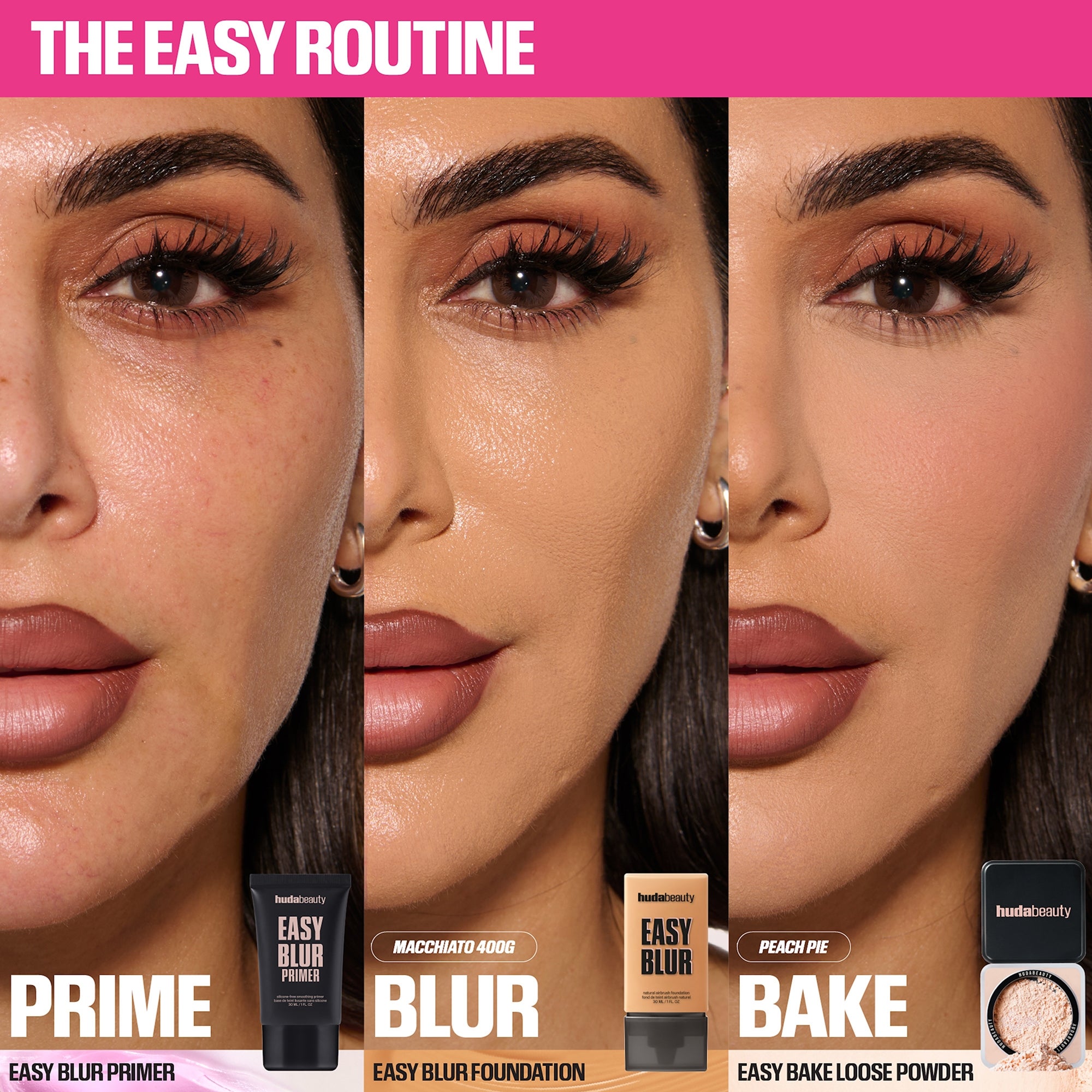 HUDA BEAUTY Easy Blur Primer Mini - 10ml | Cult Beauty
