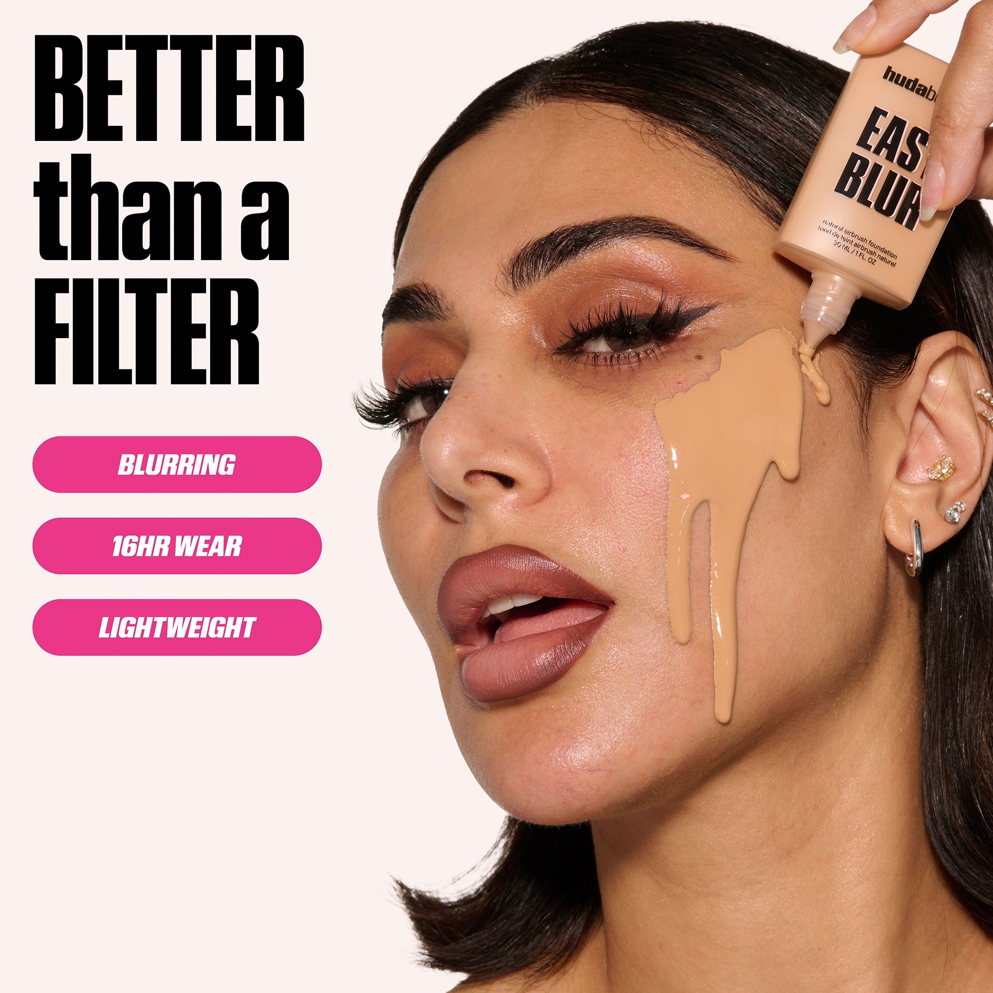 Huda Beauty Easy Blur Foundation - 200 NEUTRAL - Shortbread | Cult