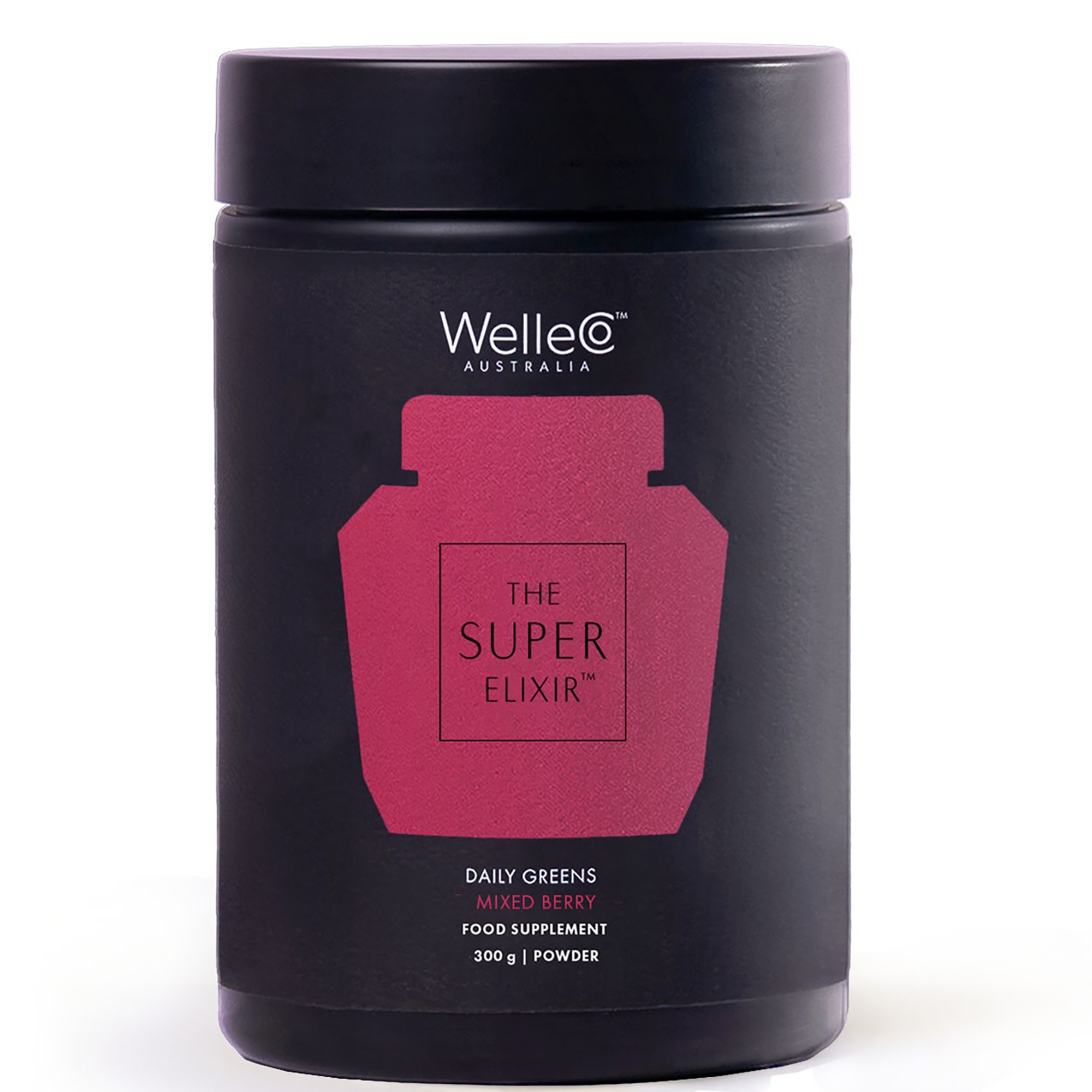 cult WelleCo The Super Elixir Refill Jar - Berry 300g UK