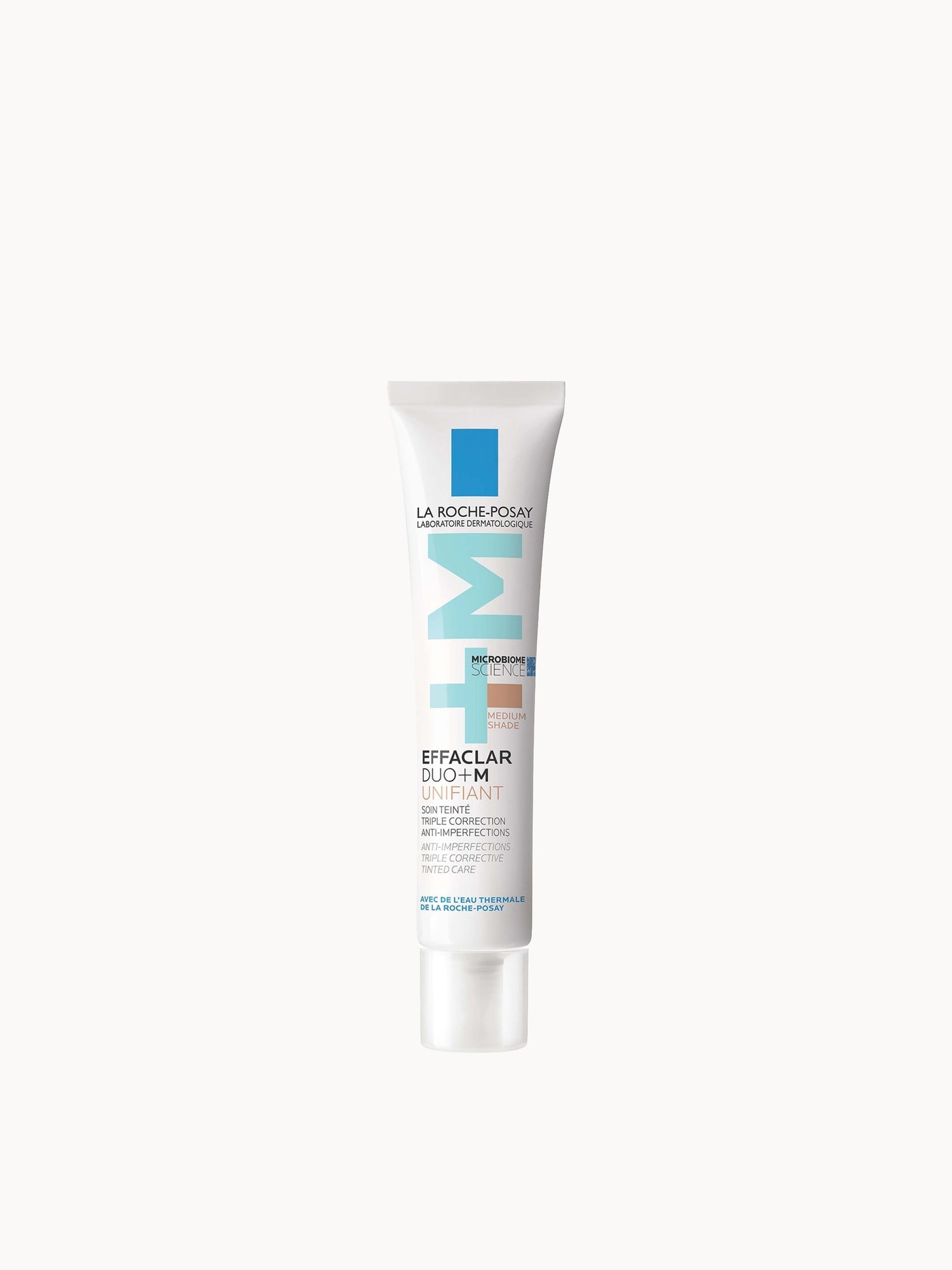 La Roche-Posay Effaclar Duo+M Unifiant Deep Anti-Imperfection Triple Corrective Tinted Care for Blemish-Prone Skin Medium 40ml