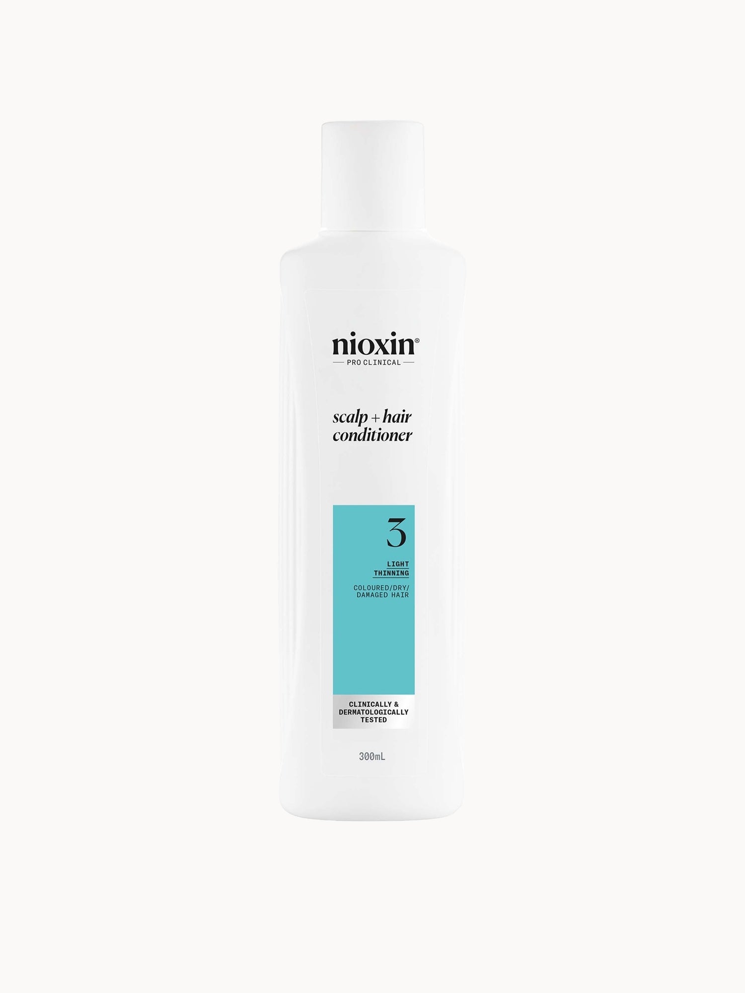 NIOXIN Scalp and Hair Thickening System 3 Conditioner for Coloured Dry and Damaged Hair with Light Thinning 300ml