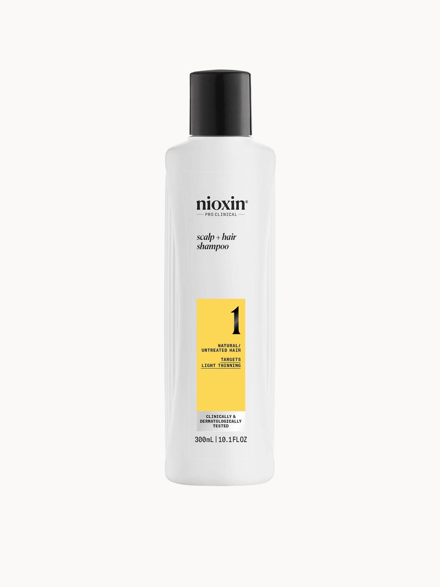 NIOXIN Scalp and Hair Thickening System 1 Shampoo for Natural Hair with Light Thinning 300ml