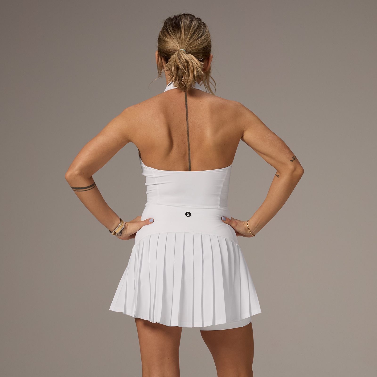★DIADORA★ Ermina Pleated Tennis Dress WHITE D5122LOP35WHT L. DRESS ICON Tennis dress - Women's - Diadora Online Store SE