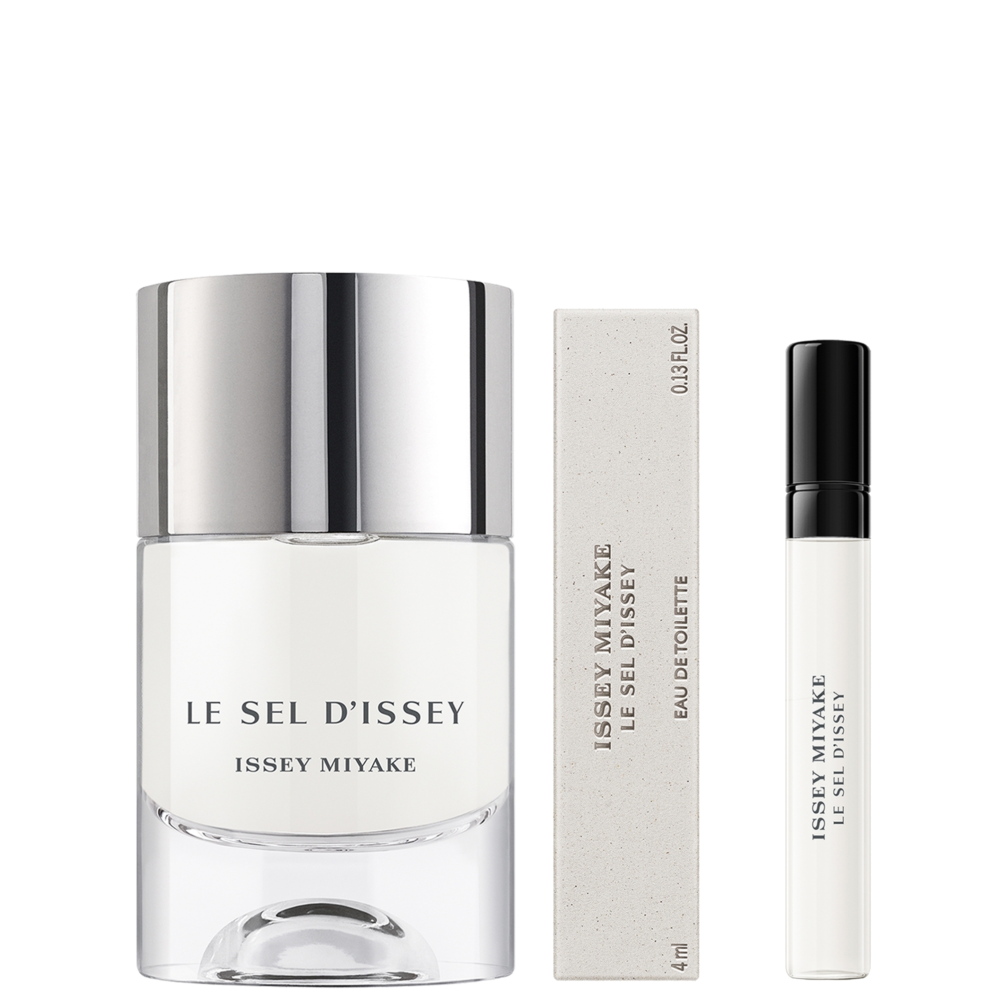 Issey Miyake Le Sel 50ml and 4ml Travel Spray Set New Arrivals
