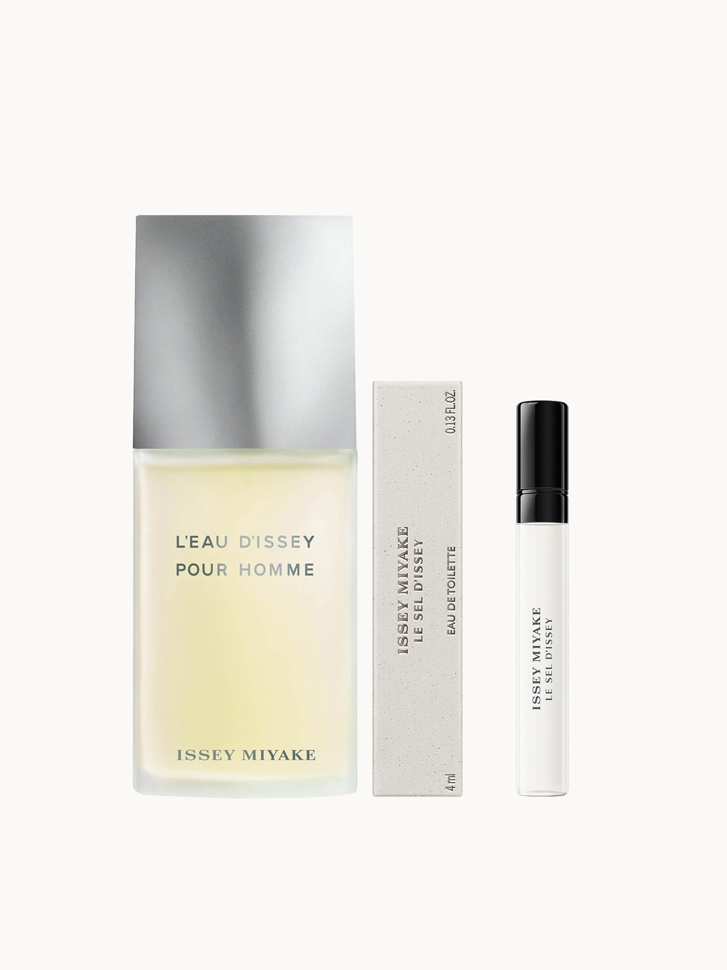 Issey Miyake: Issey Miyake L'Eau d'Issey Pour Homme 125ml and NEW Le Sel 4ml