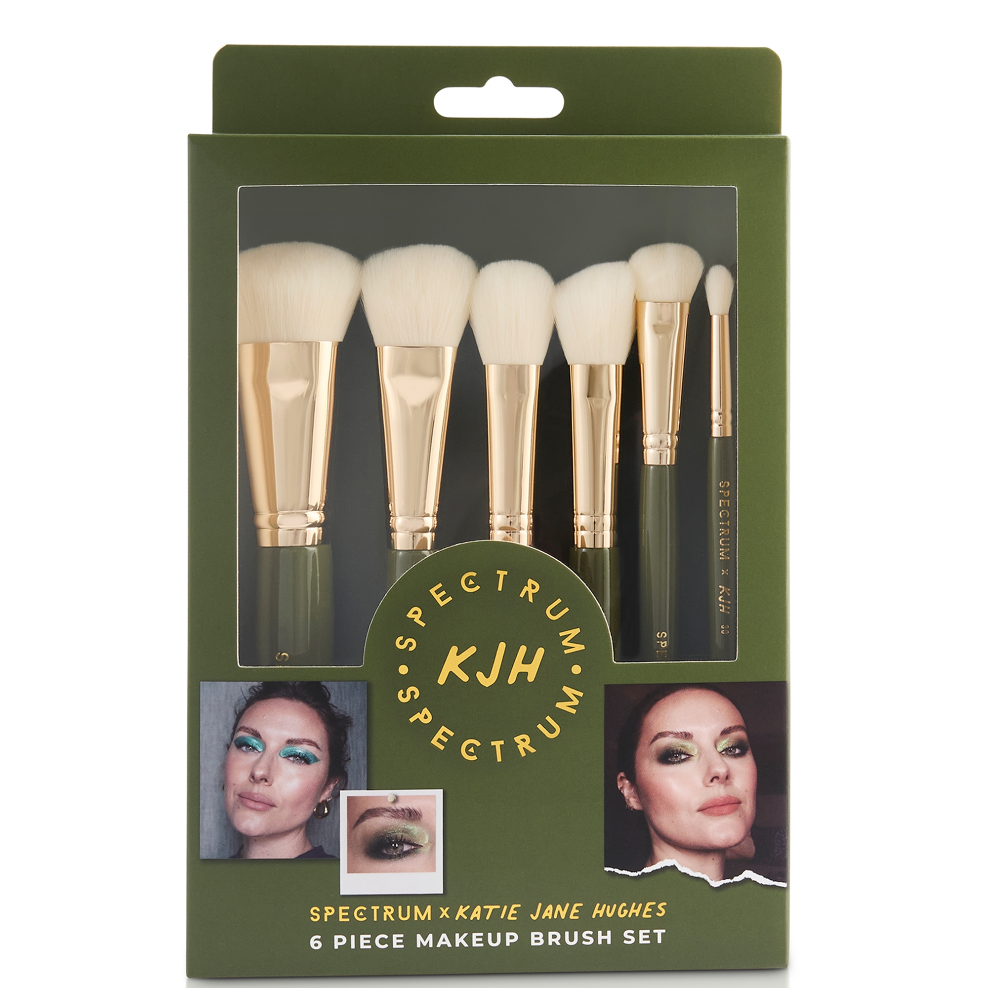cult Spectrum Katie Jane Hughes 6 Piece Makeup Brush Set