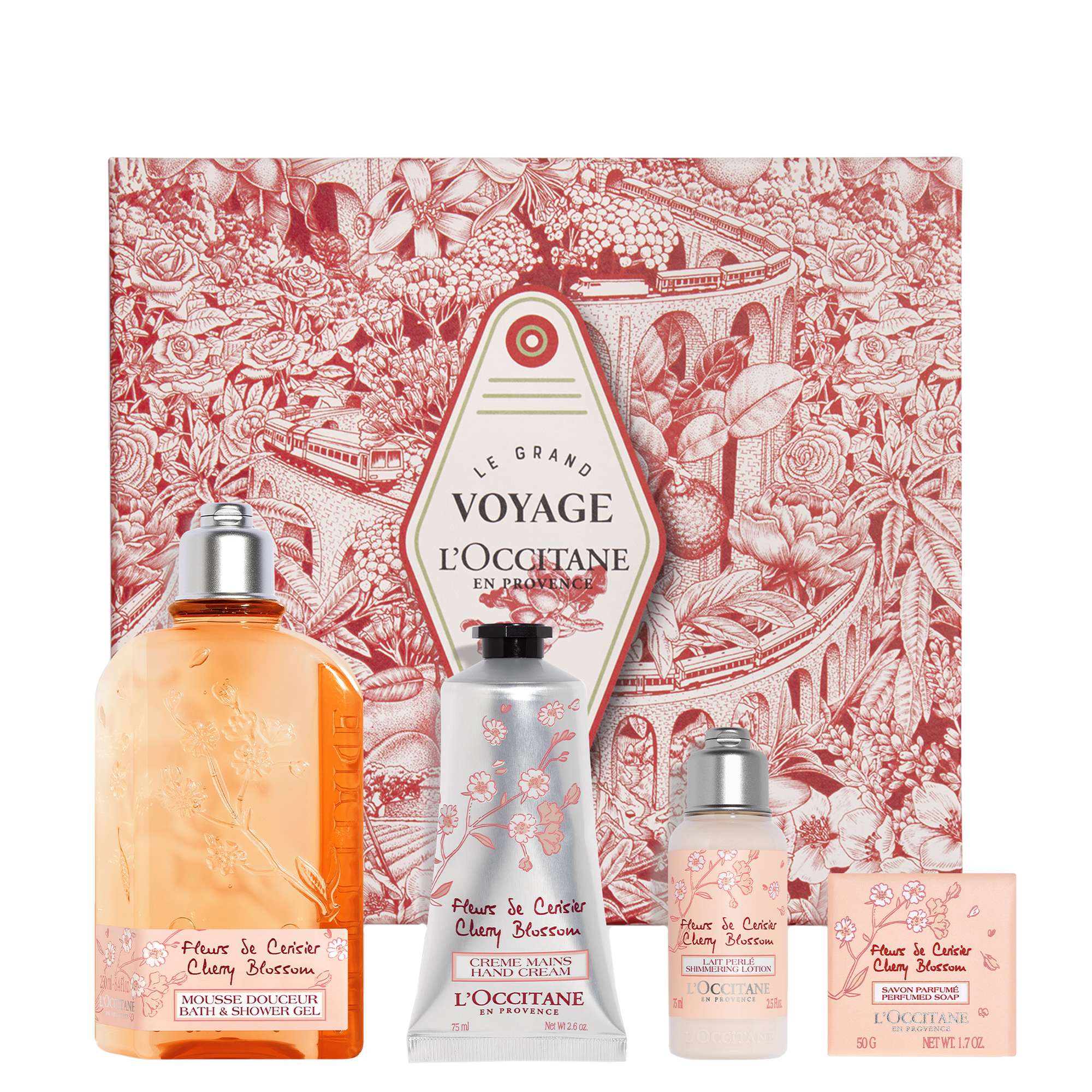 L'OCCITANE Christmas 2024 Soft & Delicate Cherry Blossom Collection ...