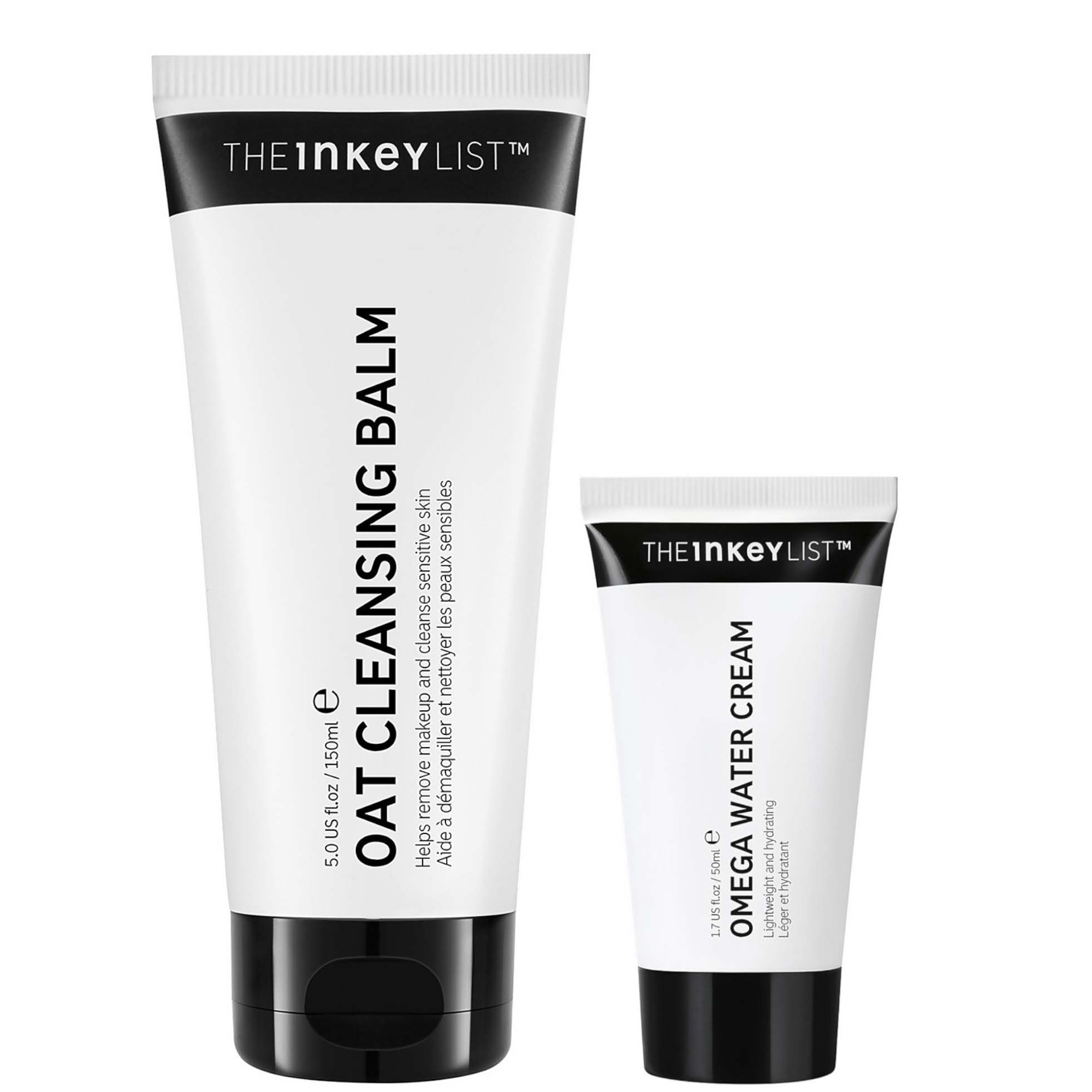 cult The INKEY List Oat Cleansing Balm & Omega Water Cream Duo