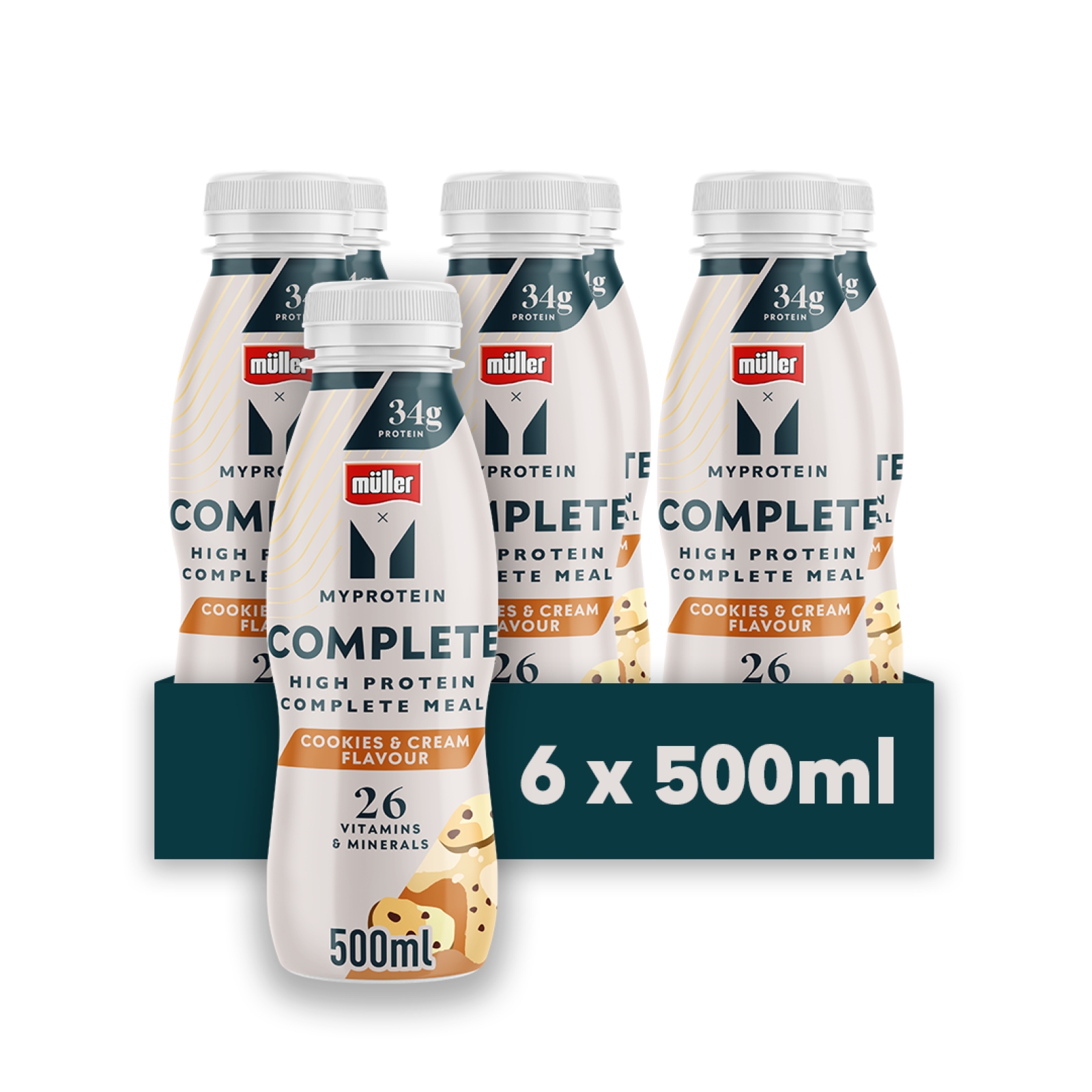 Myprotein x Müller — Complete Shakes (Cookies & Cream)