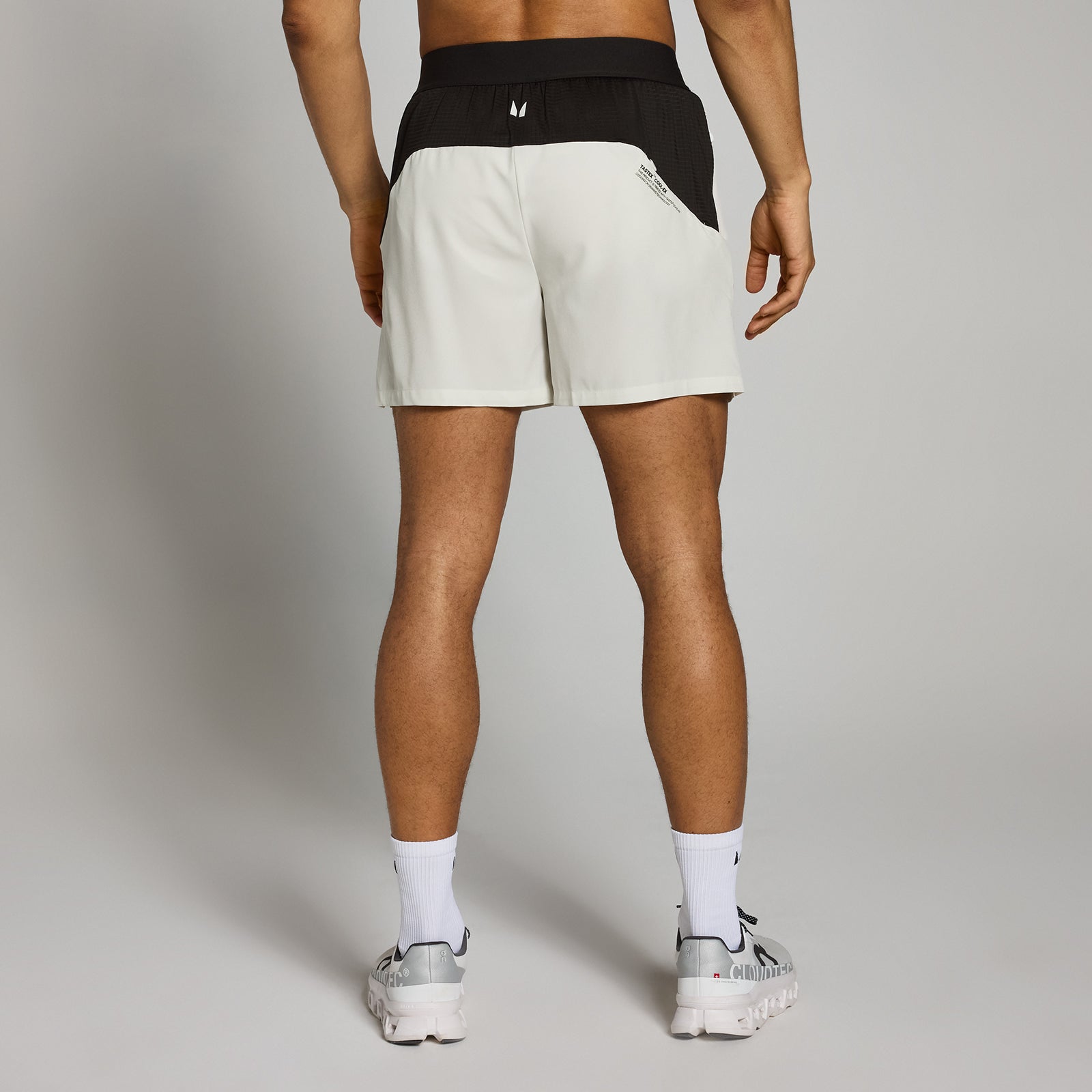 Men's Gym Shorts - Midnight Monstera - Blue Mist