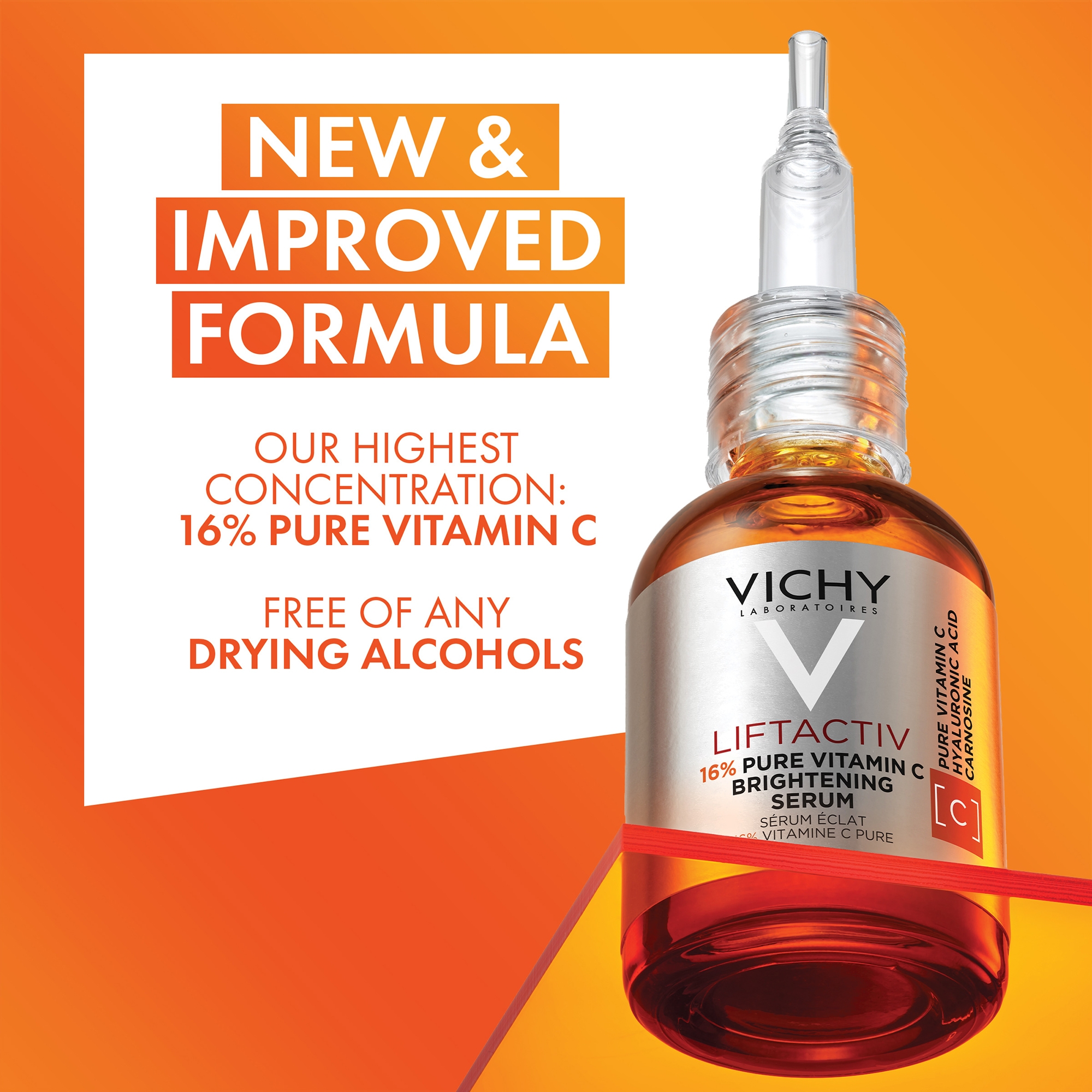 Vichy LiftActiv 16% Pure Vitamin C Brightening Serum (0.67 fl. oz