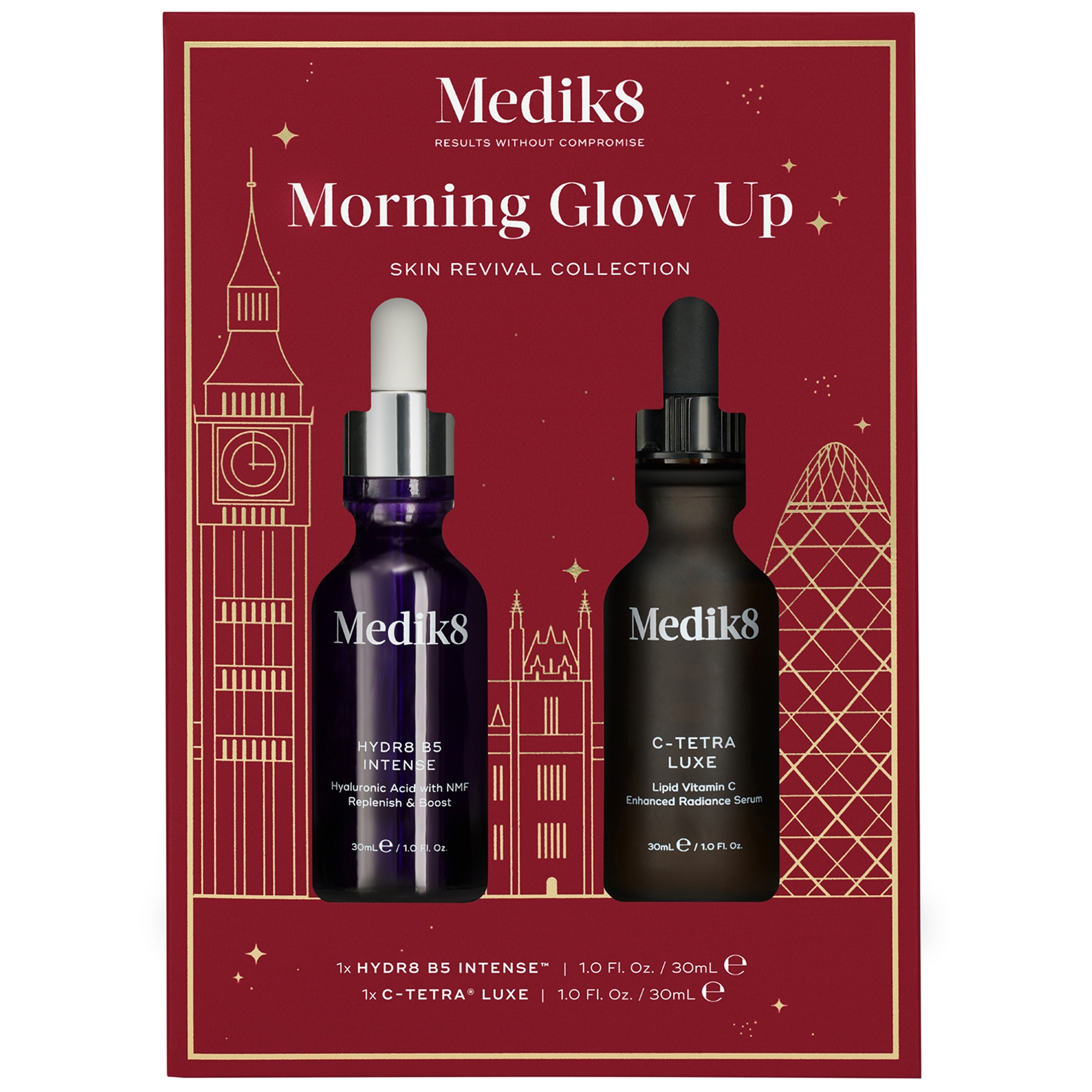 Medik8 Morning Glow Up Skin Revival Collection 60ml ($140 Value