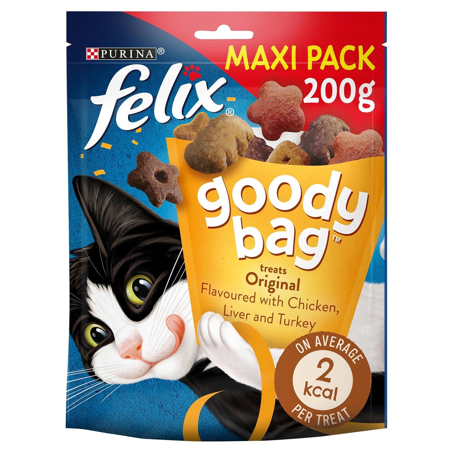 Felix Goody Bag Cat Treats Original Mix 330g | Purina Direct