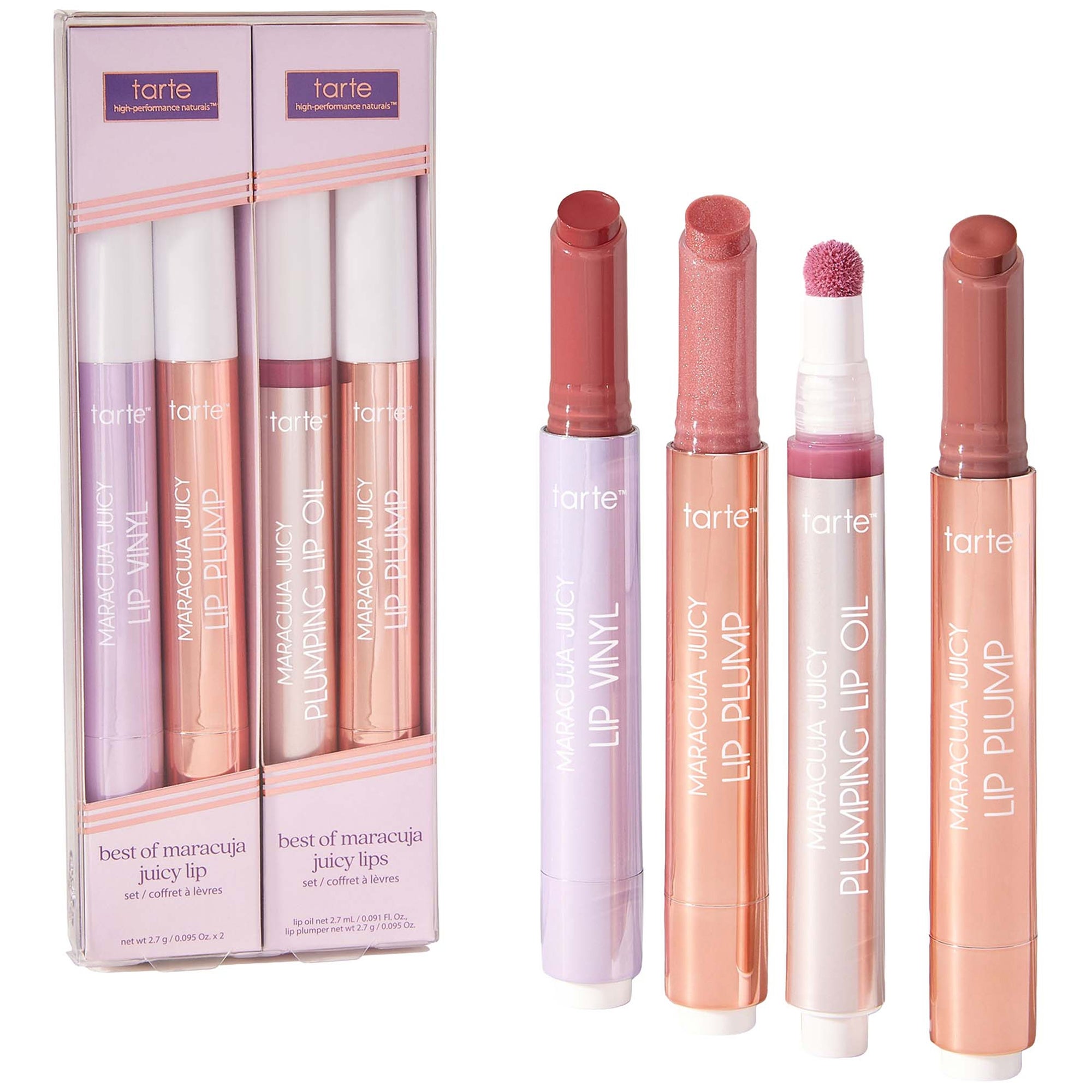 Tarte Best of Maracuja Juicy Lips Set (Worth Value: $104.00