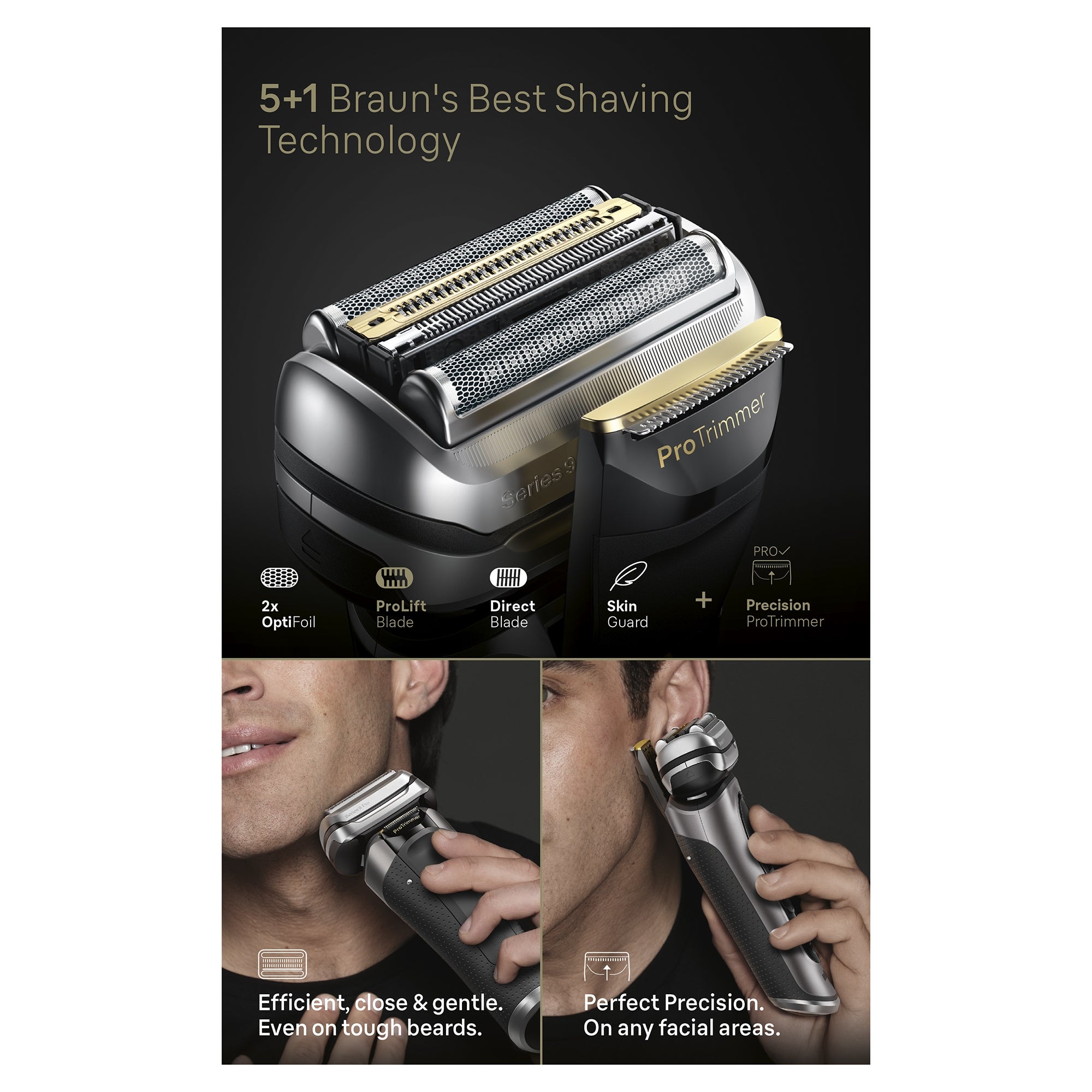 Braun Series 9 Pro 9510s Electric Shaver | Official Braun Store