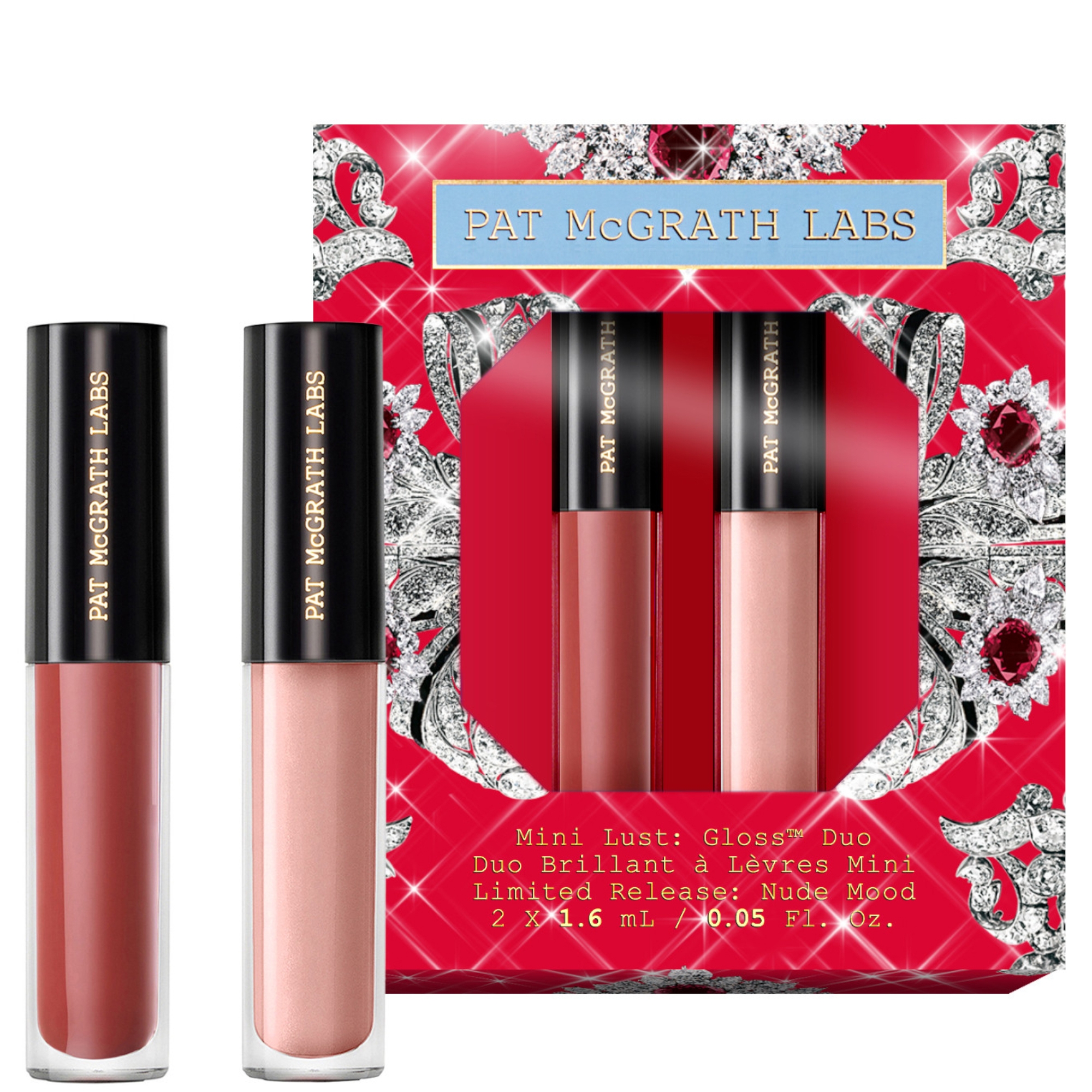 Pat McGrath Labs Mini LUST Gloss Duo Limited Release Nude Mood | CultBeauty