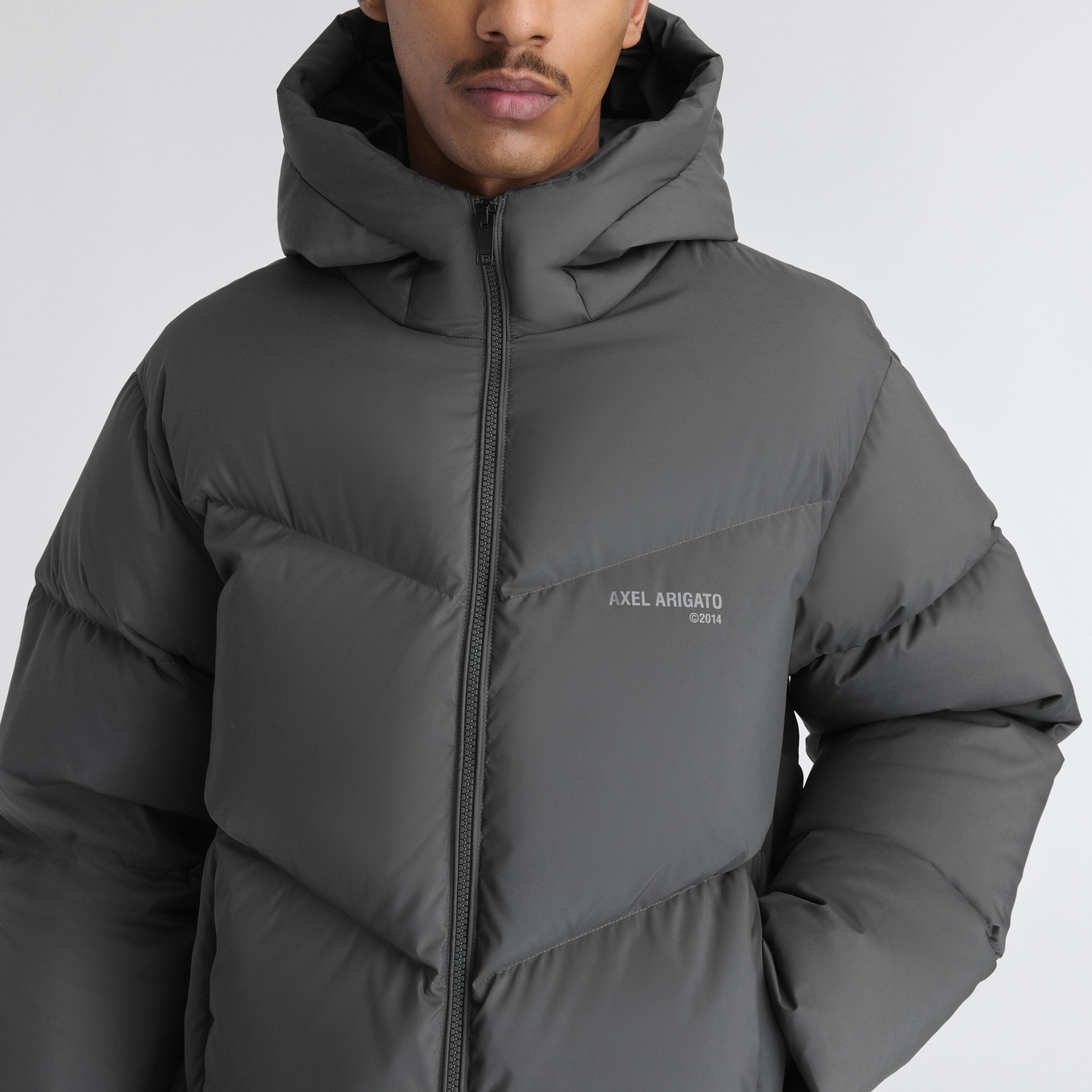 Axel Arigato Peak Quilted Nylon Puffer Jacket - L | Coggles