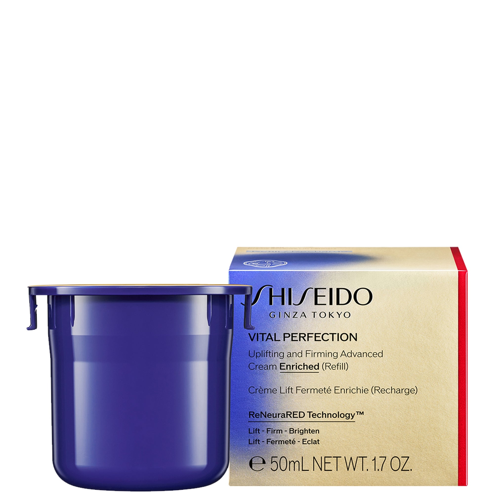 SHISEIDO VITAL PERFECTION クリーム 50mL Shiseido Vital Perfection Uplifting and Firming Advanced Cream