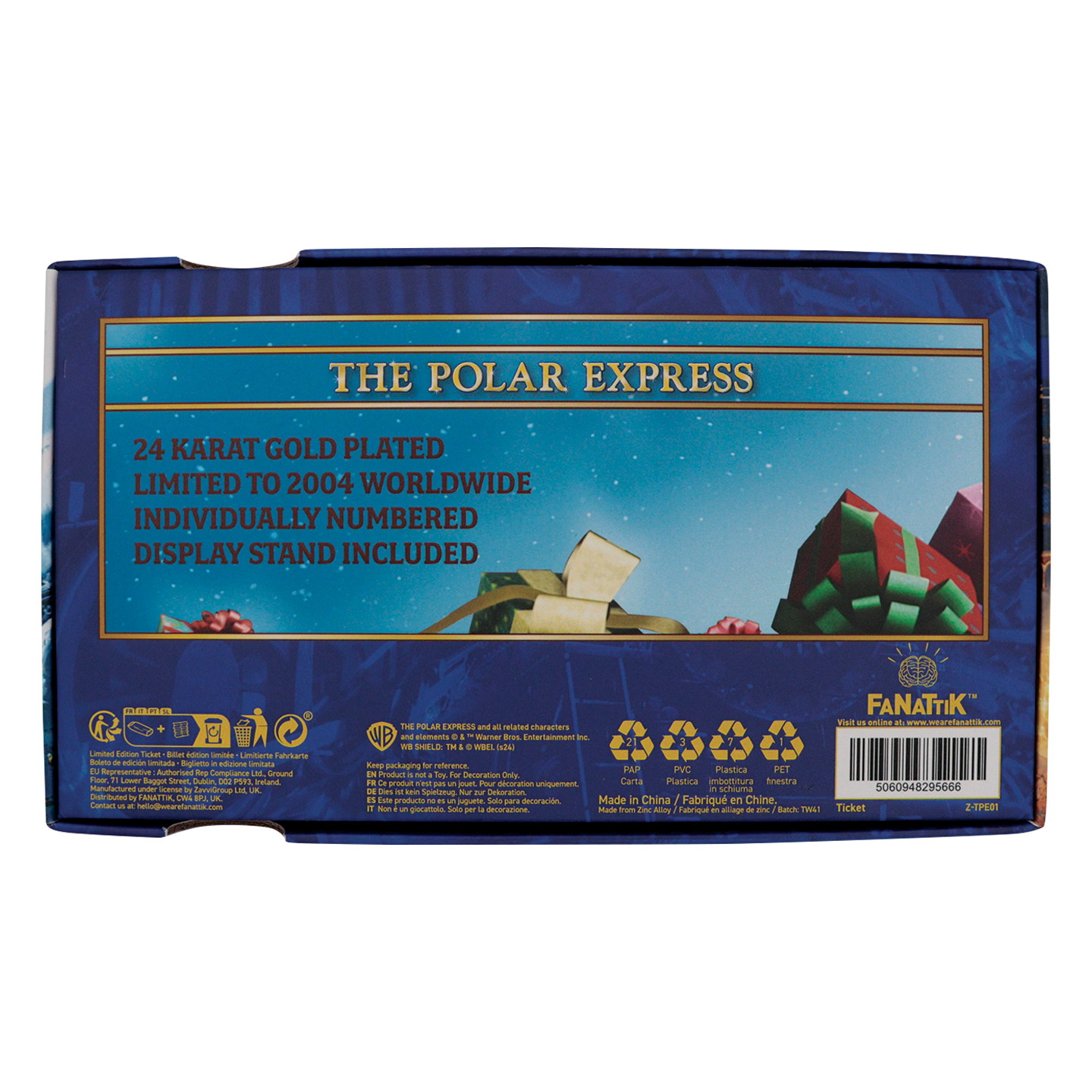 Ticket Poudlard Express Harry Potter - Réplique Édition Limitée FANATTIK
