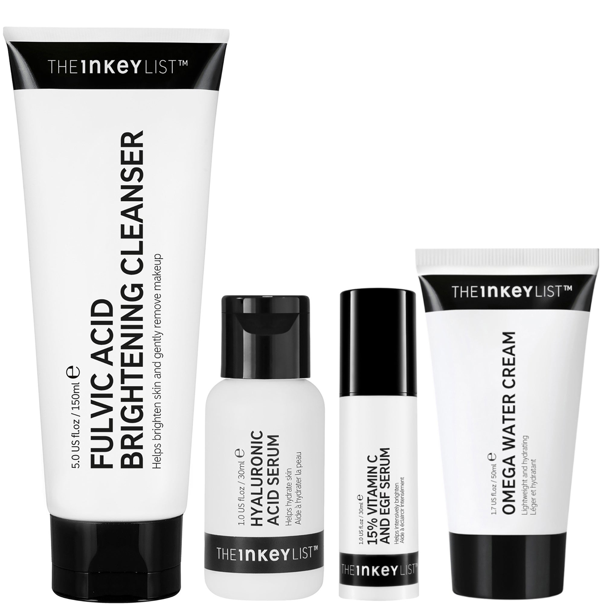 The INKEY List Intro Routine For Glowy Skin LOOKFANTASTIC