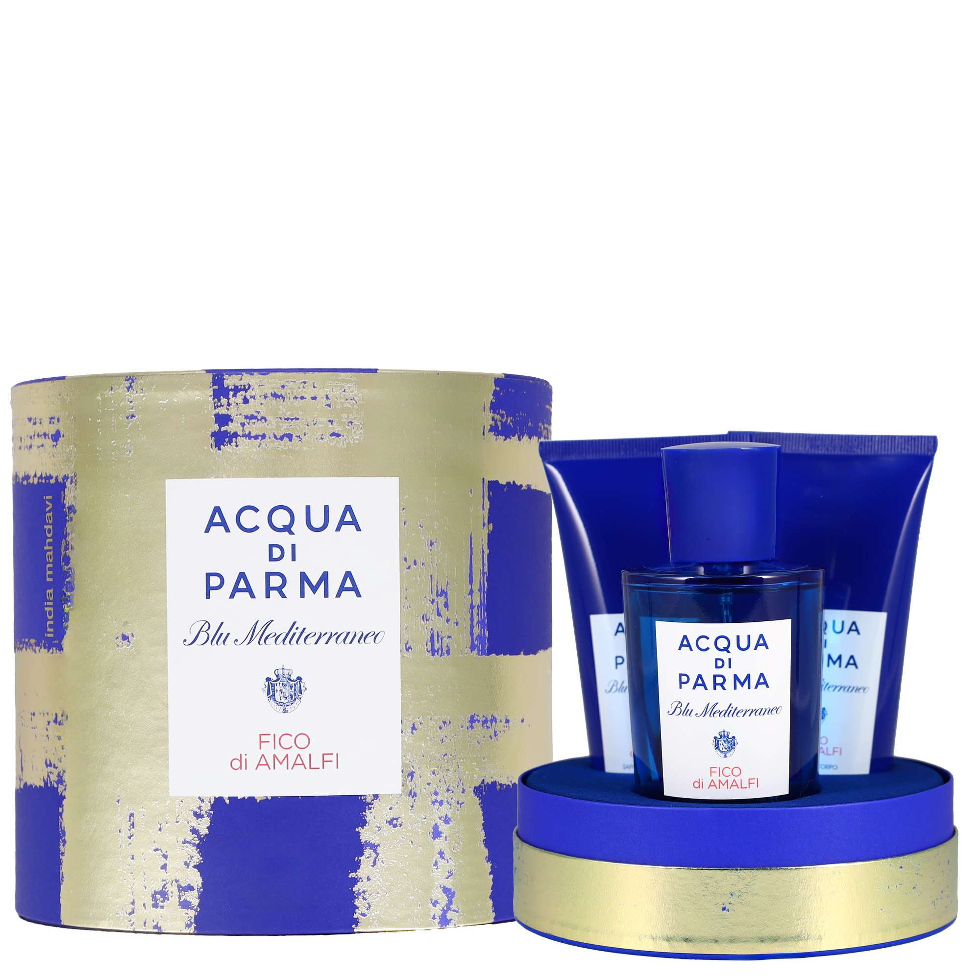 Acqua Di Parma: Acqua Di Parma Blu Mediterraneo - Fico Di Amalfi Eau de Toilette Natural Spray 100ml Gift Set (Worth £176.45)