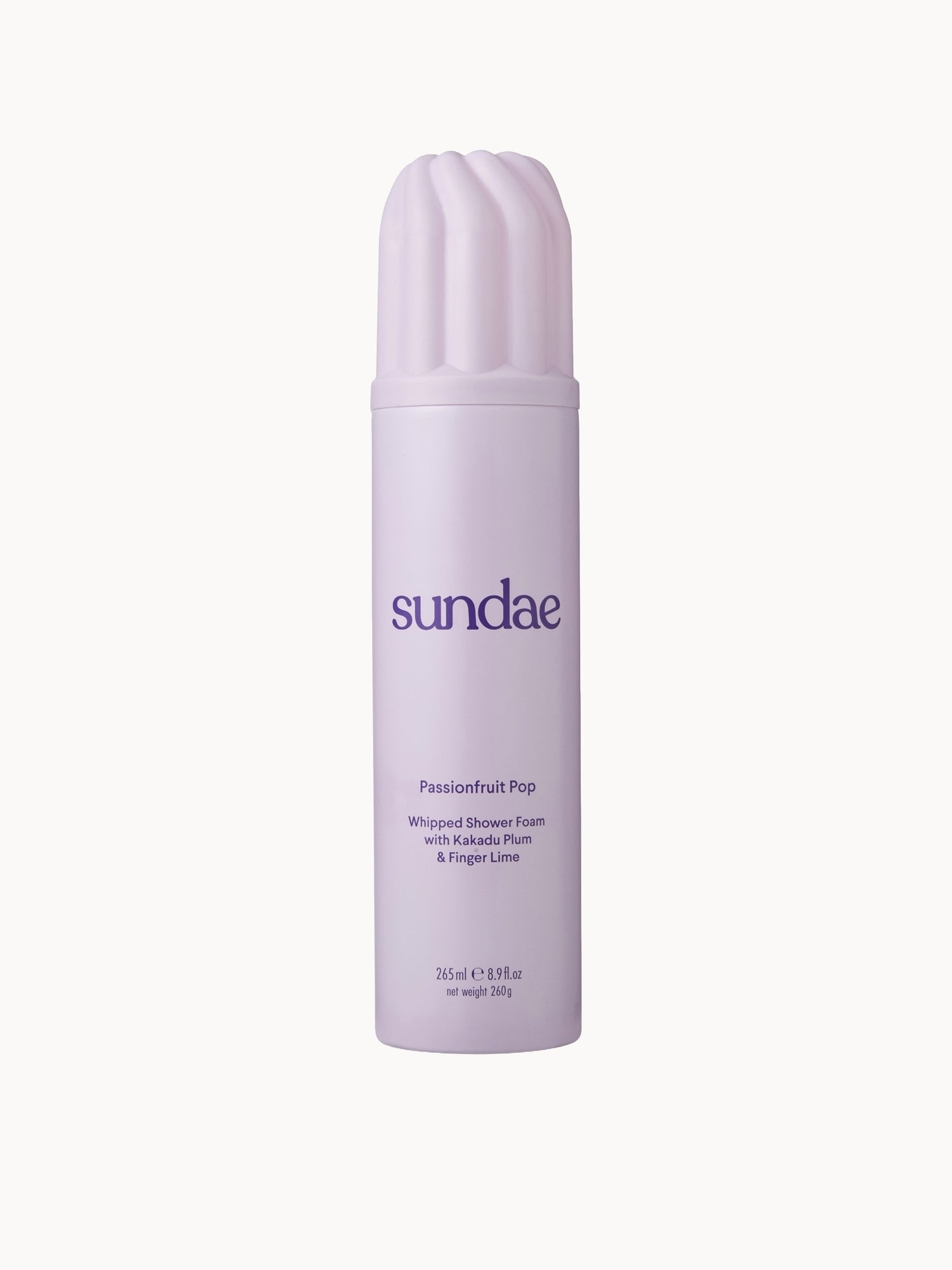 Sundae Body Passionfruit Whipped Shower Foam with Kakadu Plum & Finger Lime 265ml