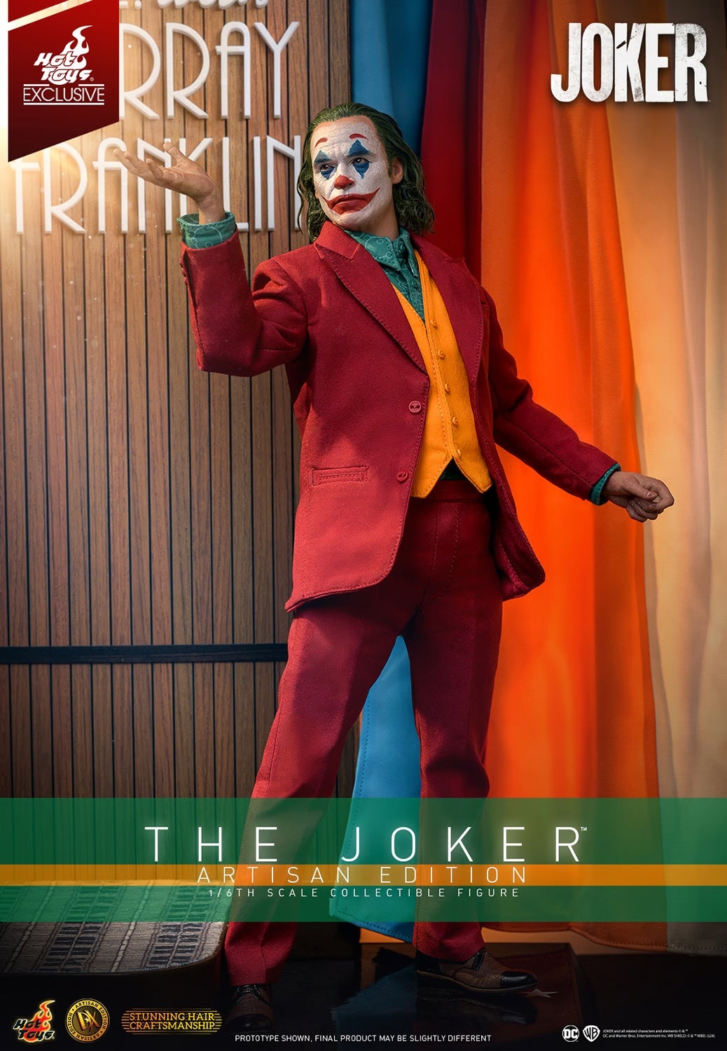 Hot Toys 1/6th Scale The Joker (Artisan Edition) Limited Edition