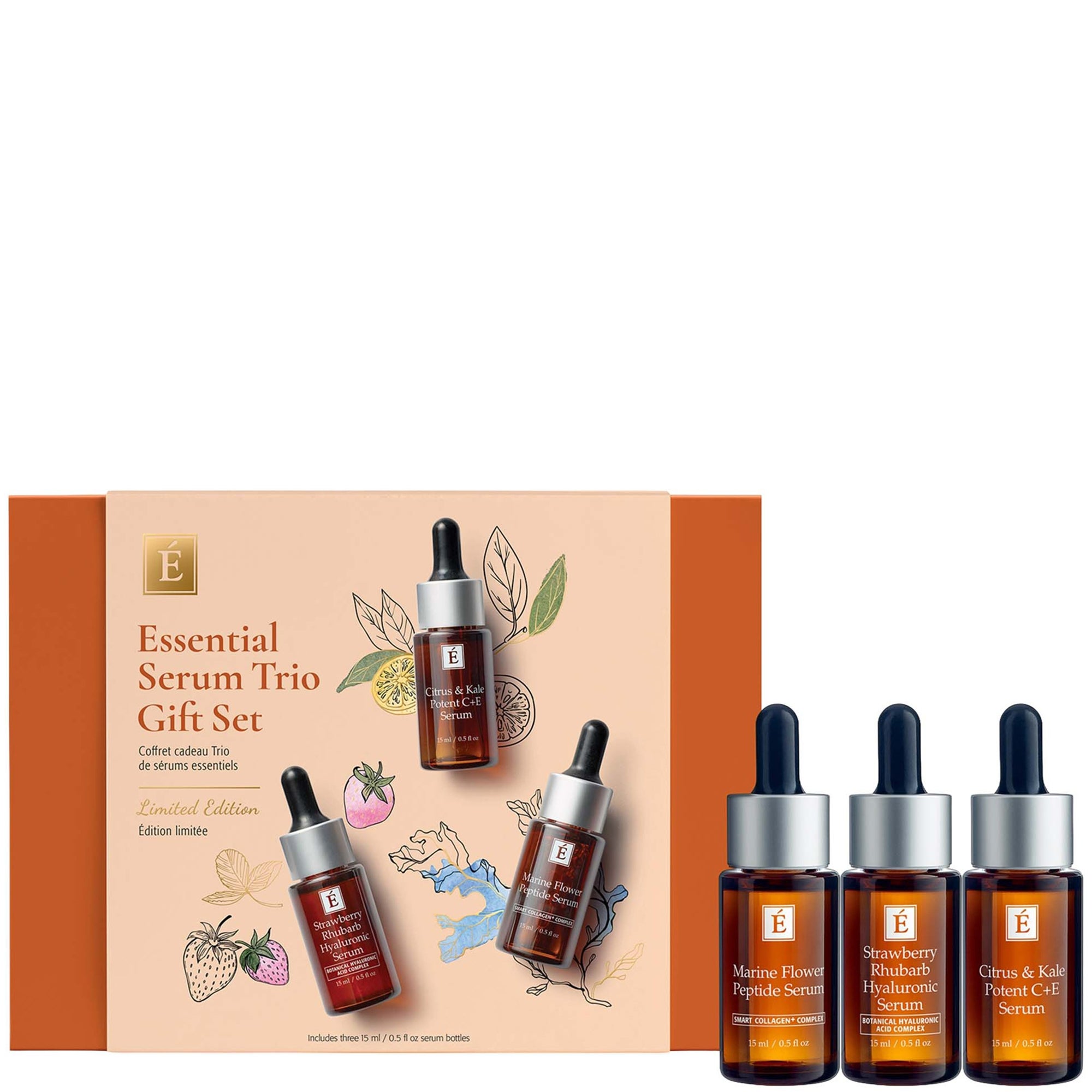 Eminence Organic Skin Care Essential Serum Trio Gift Set | Dermstore