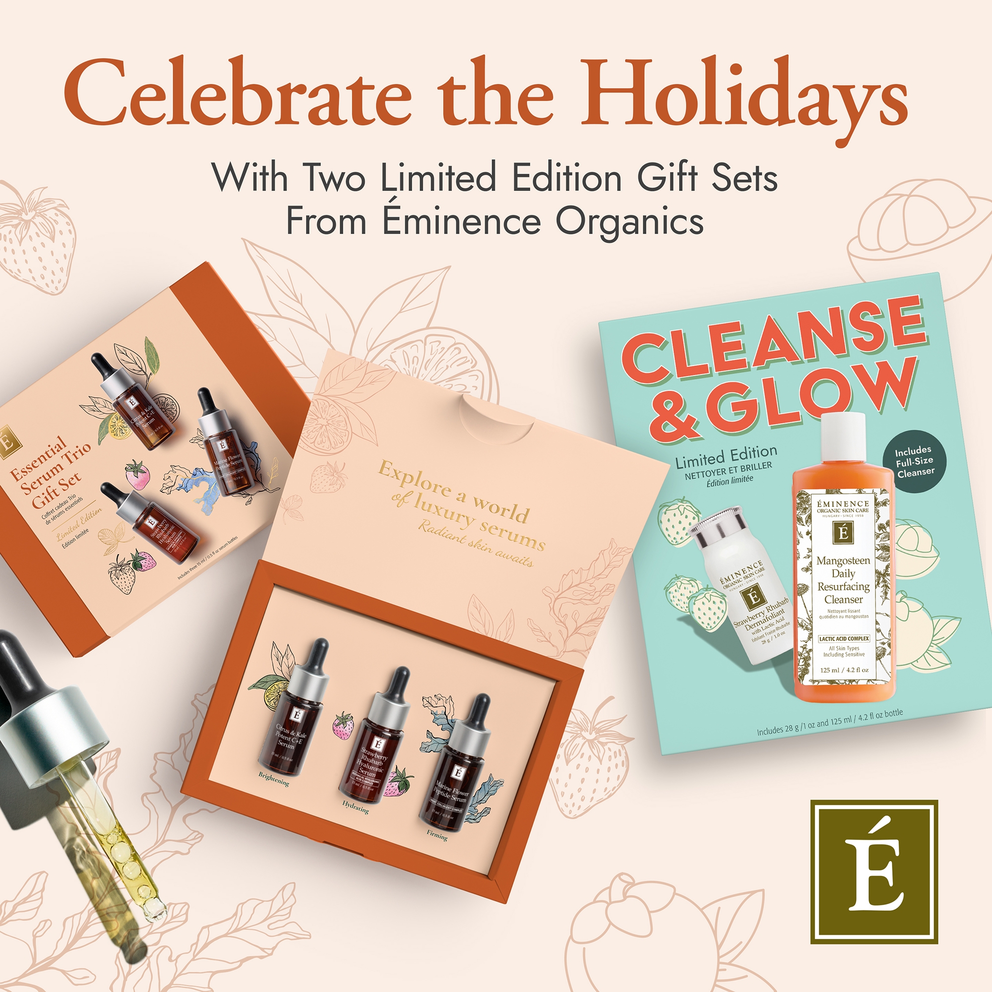 Essential Serum Trio buy Gift Set Eminence