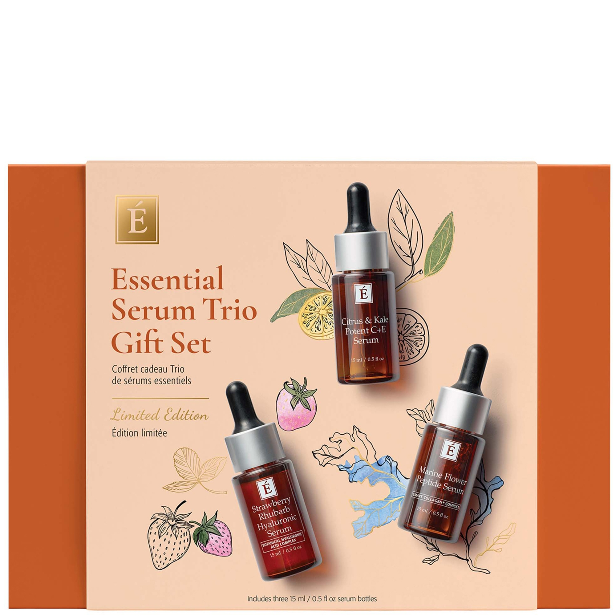 Eminence Organic Skin Care Essential Serum Trio Gift Set | Dermstore